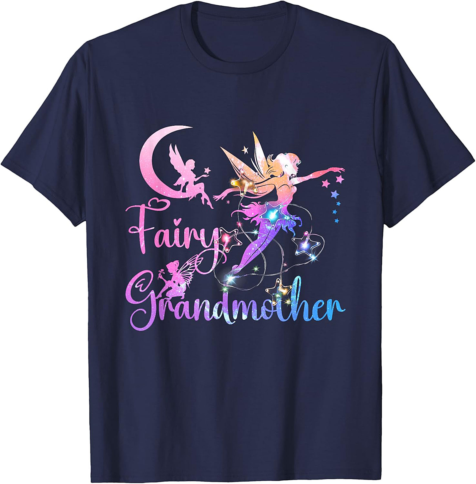 Fairy Grandmother T-shirt | Magical Graphic Tee for Grandma