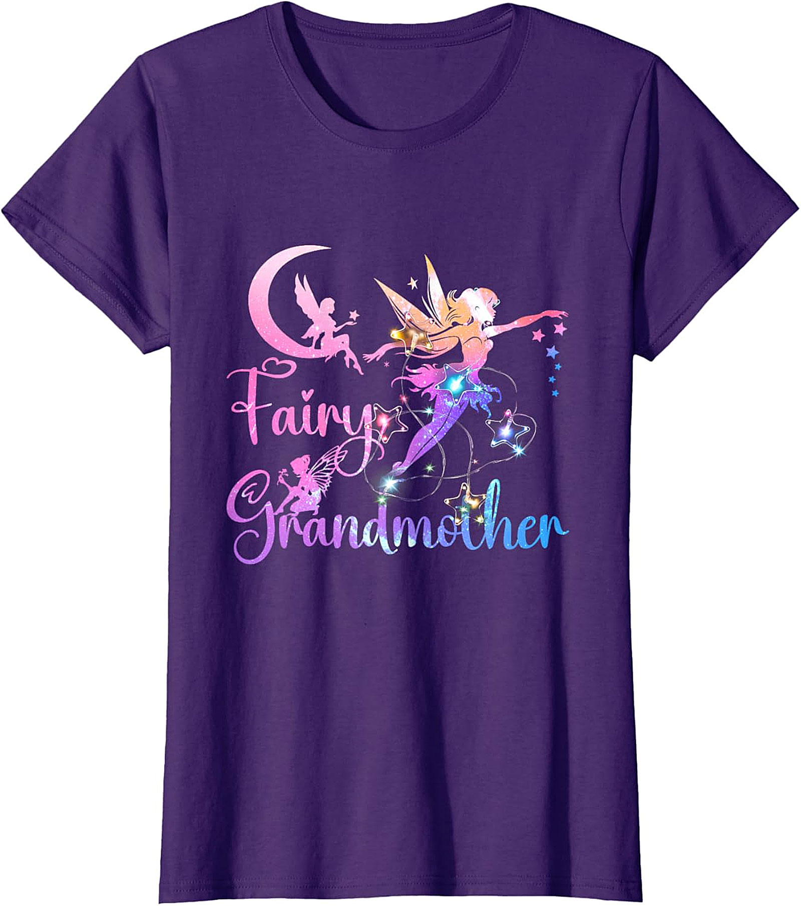 Fairy Grandmother T-shirt | Magical Graphic Tee for Grandma