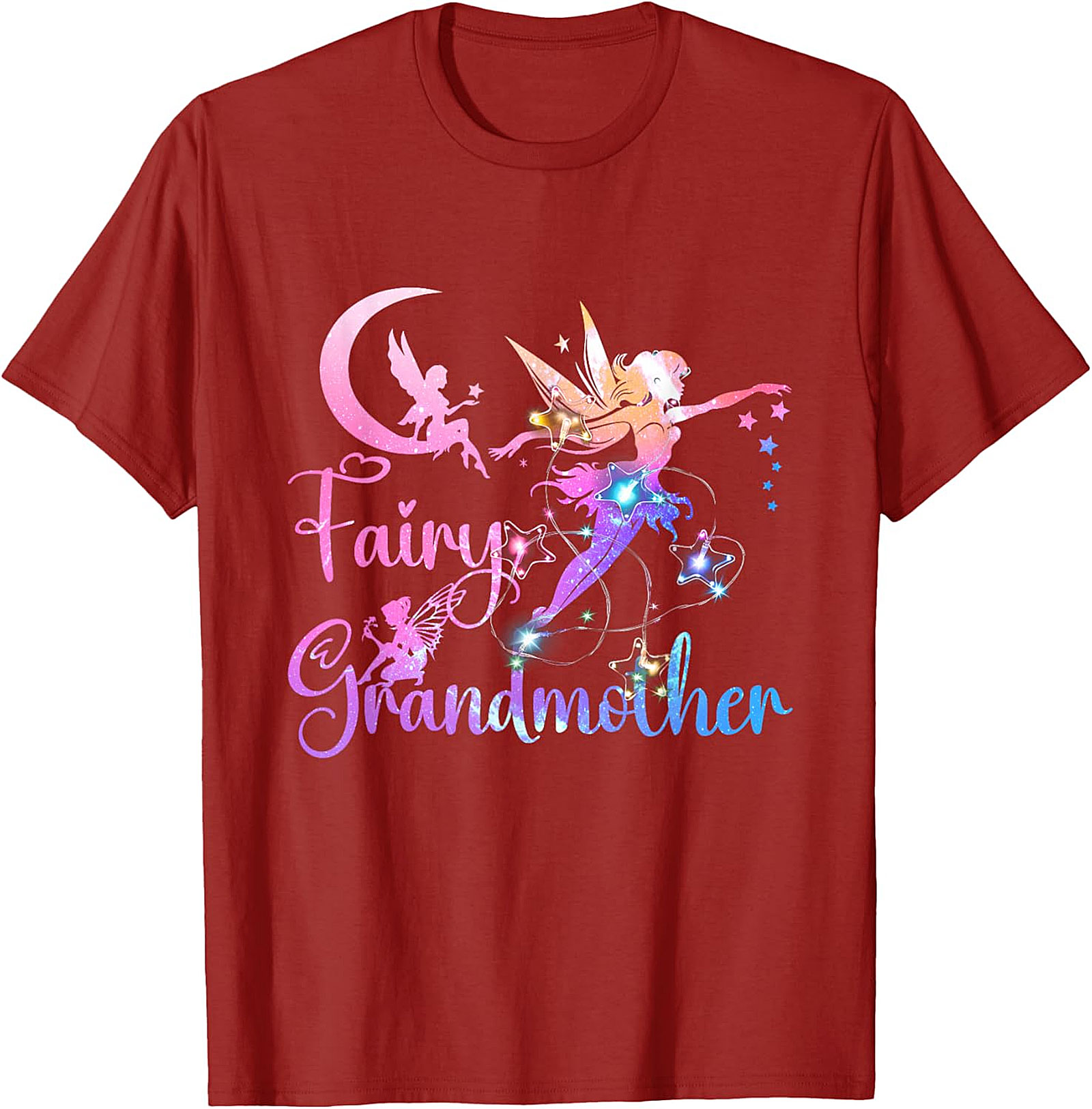 Fairy Grandmother T-shirt | Magical Graphic Tee for Grandma