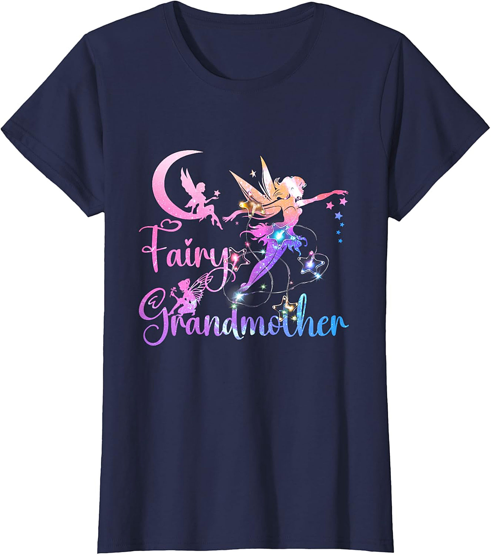 Fairy Grandmother T-shirt | Magical Graphic Tee for Grandma