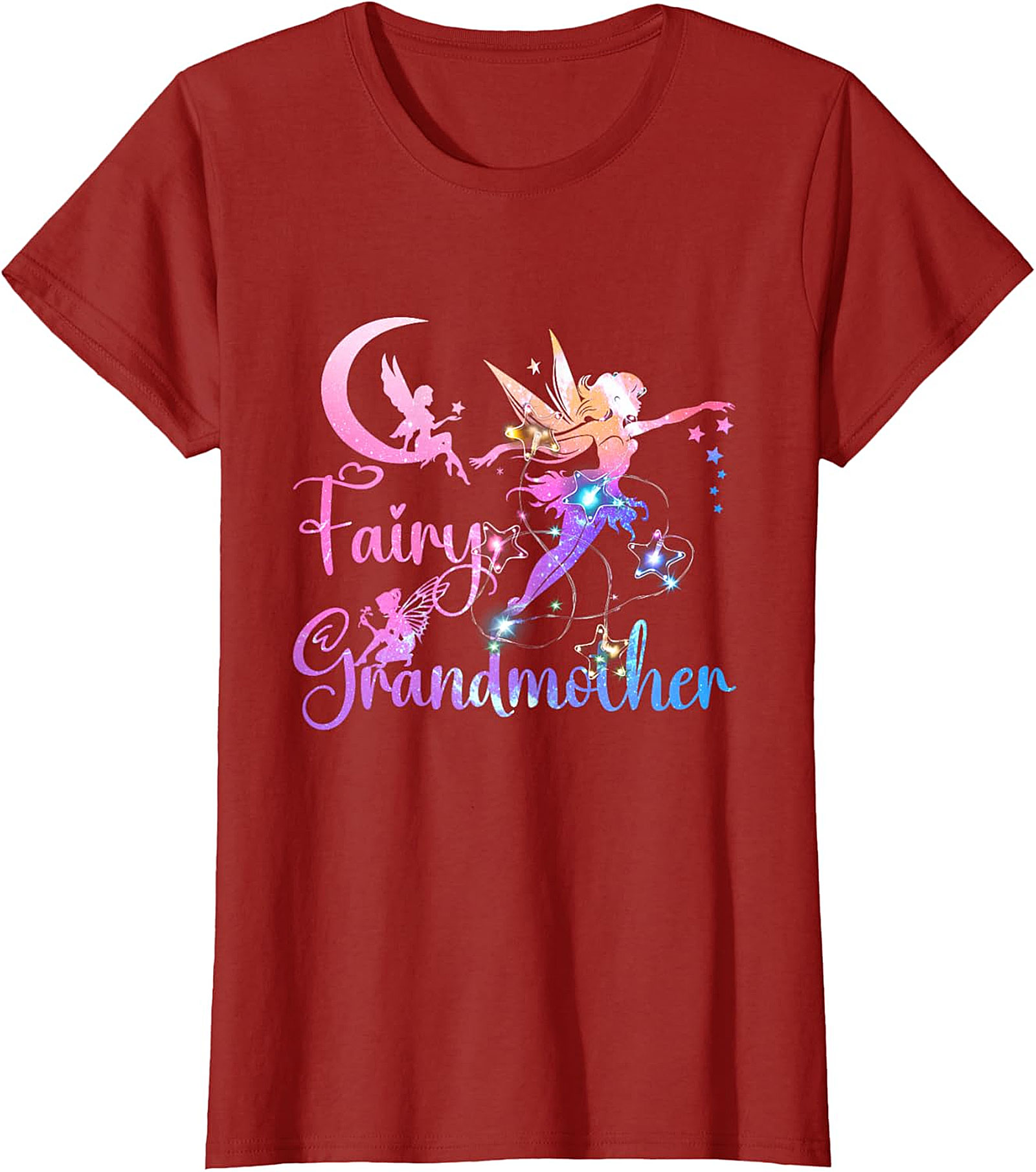 Fairy Grandmother T-shirt | Magical Graphic Tee for Grandma