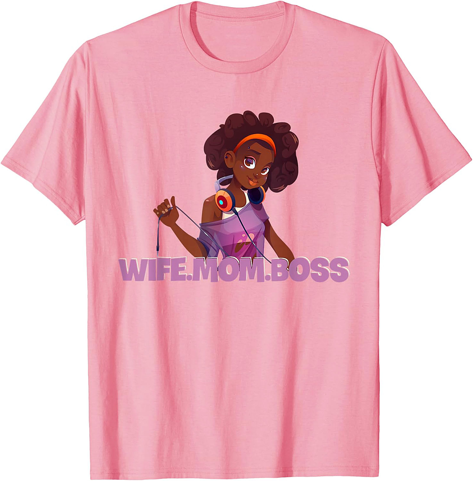 Wife Mom Boss Graphic Tee | Empowering Women's Unisex Shirt