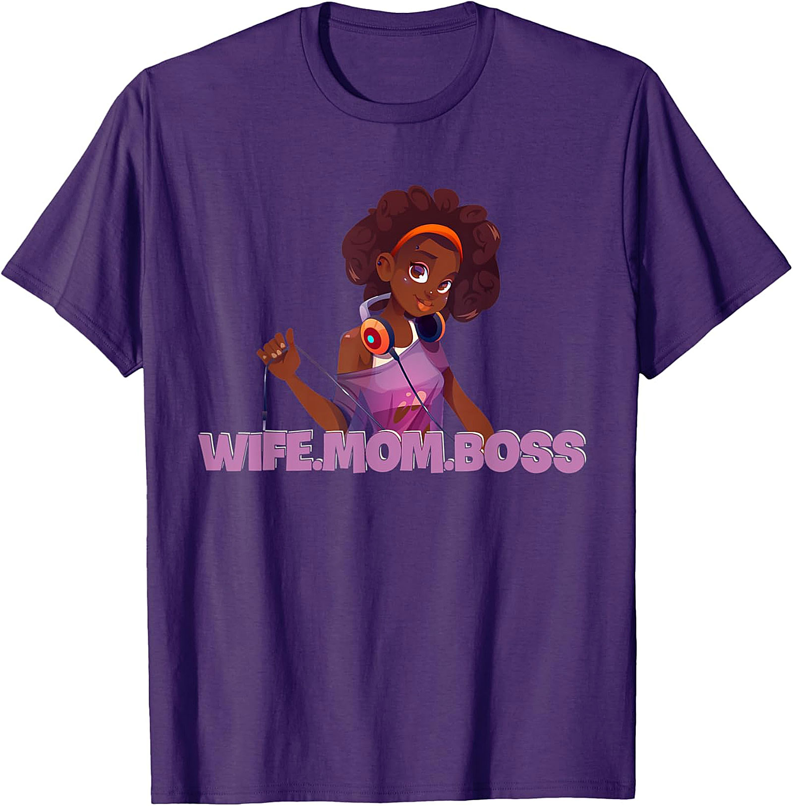 Wife Mom Boss Graphic Tee | Empowering Women's Unisex Shirt