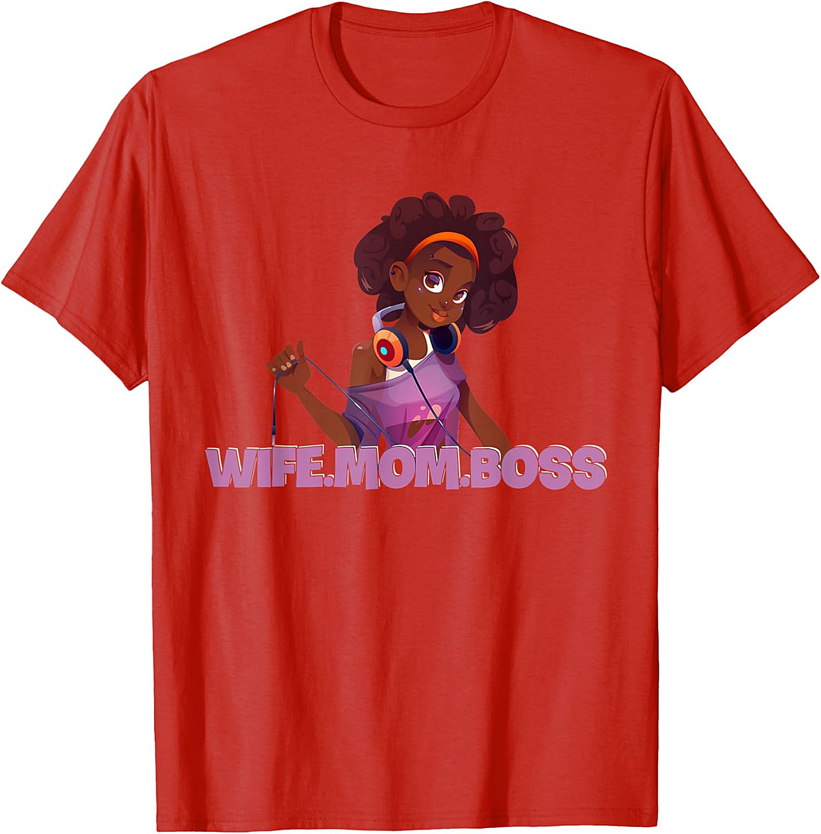 Wife Mom Boss Graphic Tee | Empowering Women's Unisex Shirt