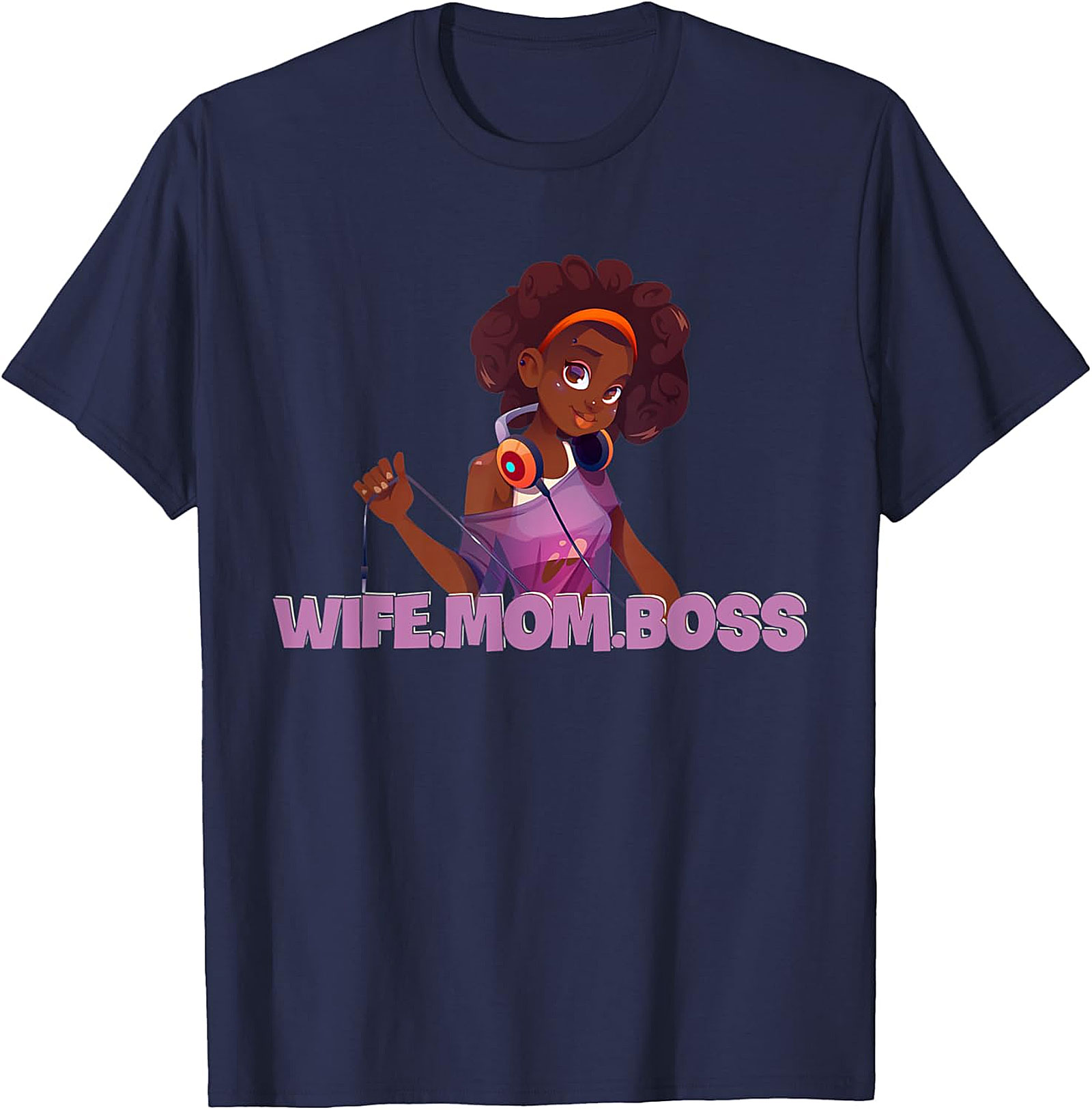 Wife Mom Boss Graphic Tee | Empowering Women's Unisex Shirt