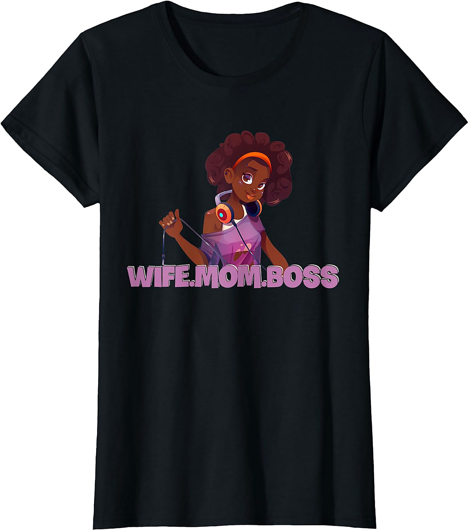Wife Mom Boss Graphic Tee | Empowering Women's Unisex Shirt