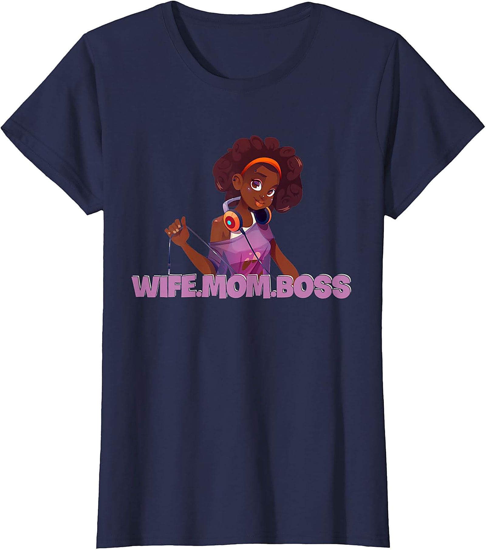 Wife Mom Boss Graphic Tee | Empowering Women's Unisex Shirt