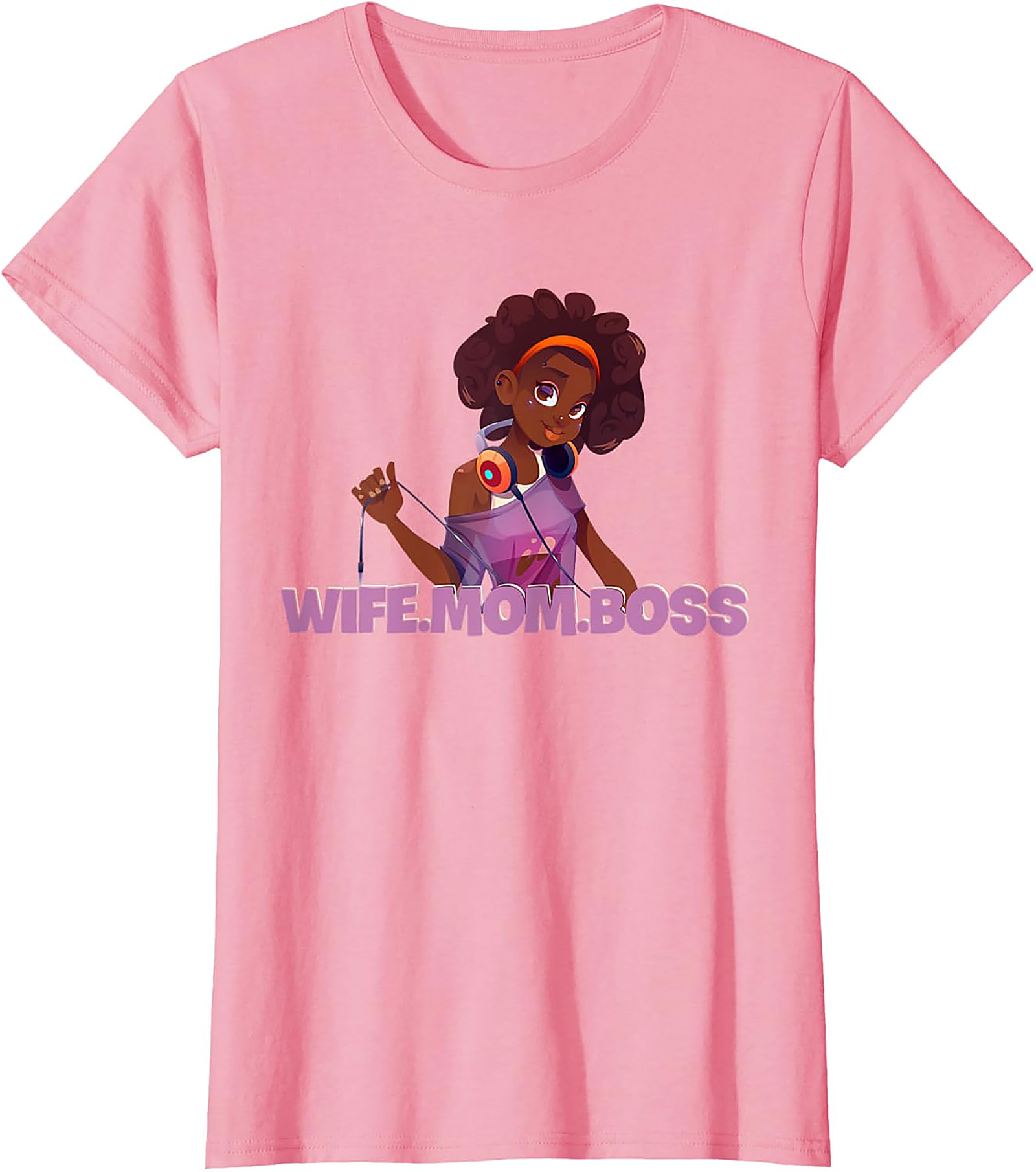 Wife Mom Boss Graphic Tee | Empowering Women's Unisex Shirt
