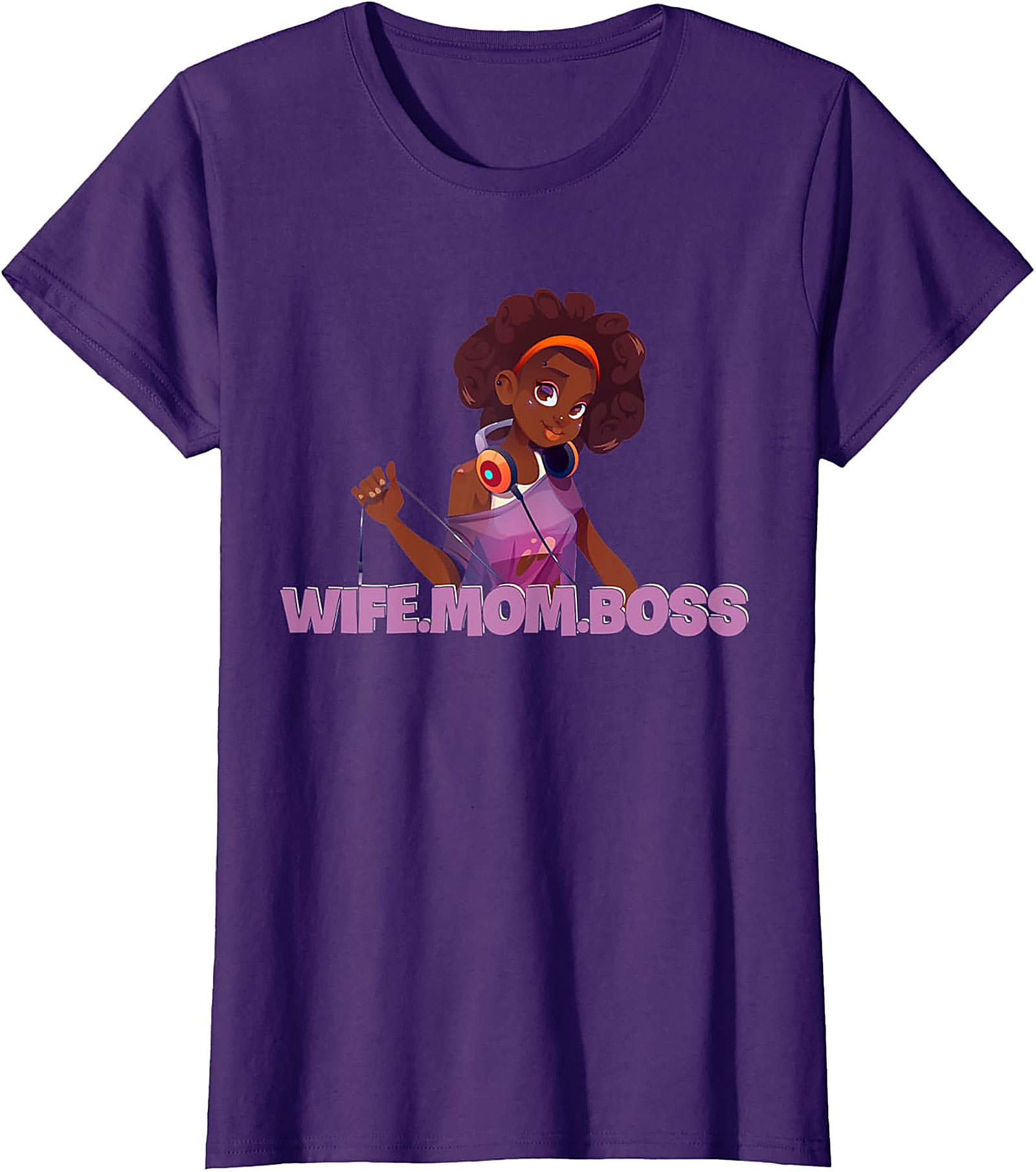Wife Mom Boss Graphic Tee | Empowering Women's Unisex Shirt