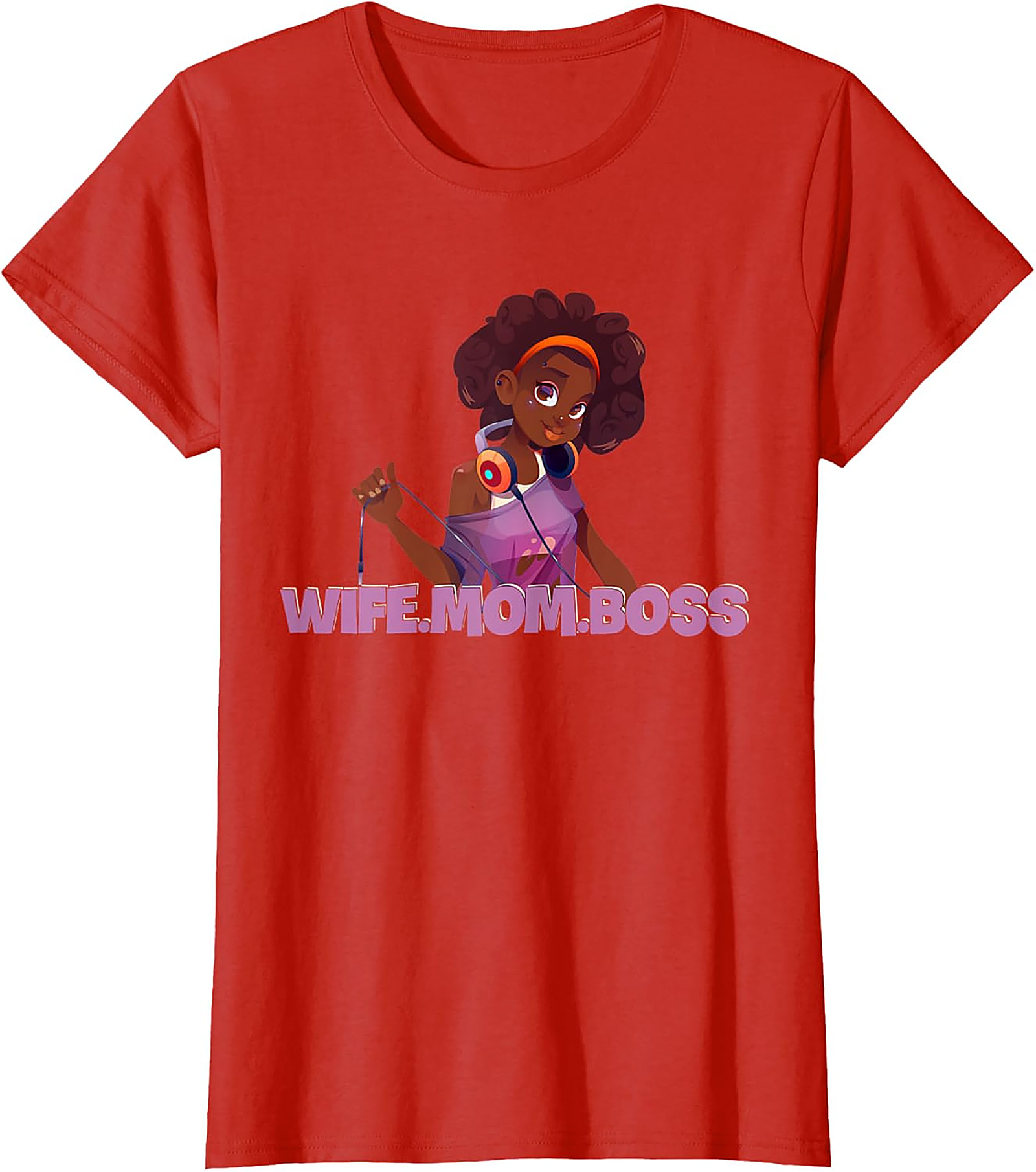 Wife Mom Boss Graphic Tee | Empowering Women's Unisex Shirt