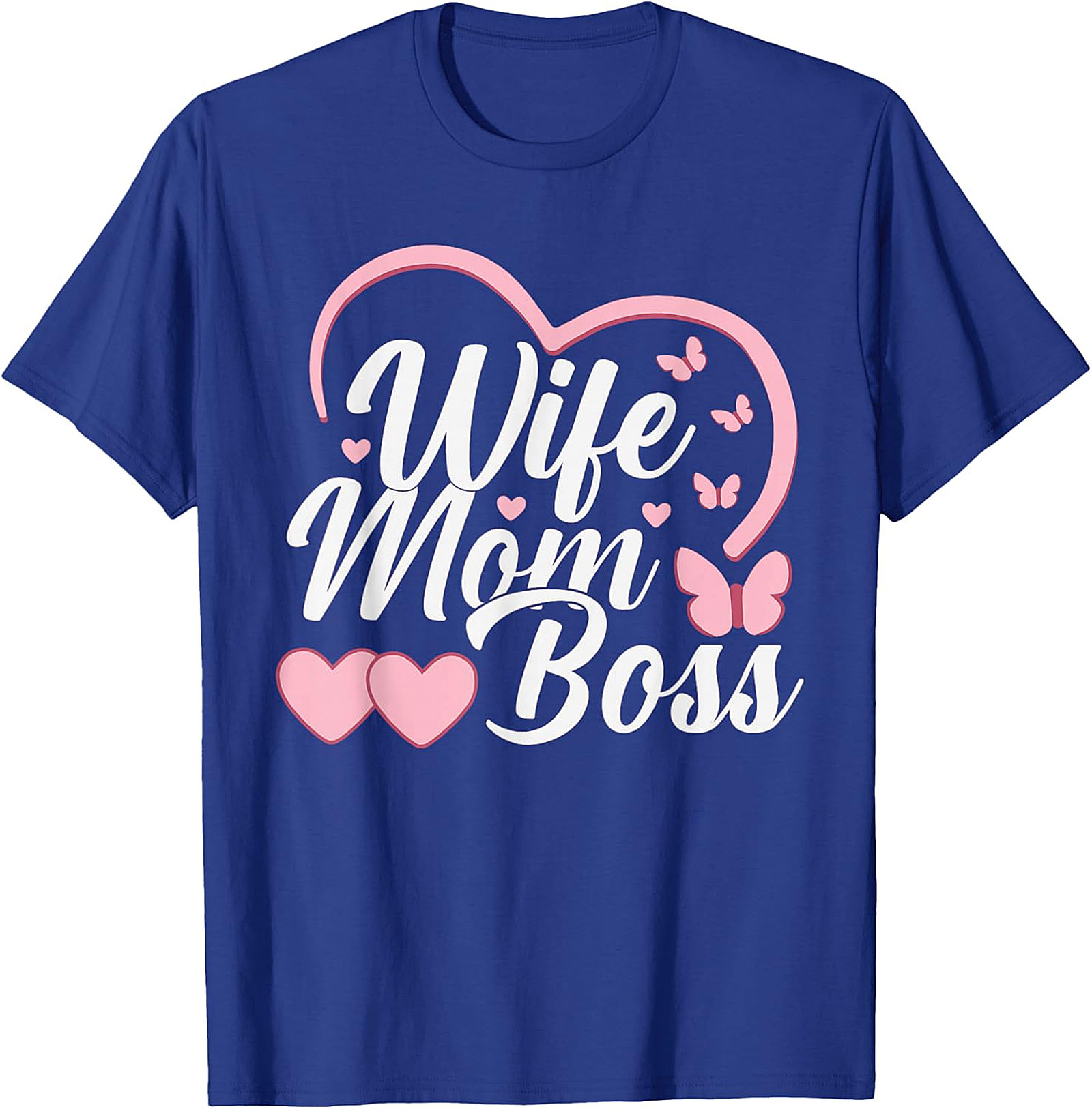 Wife Mom Boss T-shirt | Cute Graphic Tee for Women