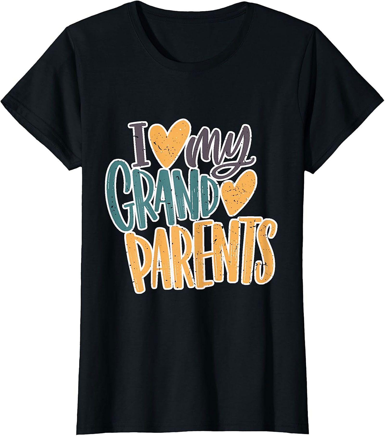 I Love My Grandparents T-shirt | Retro Unisex Graphic Tee
