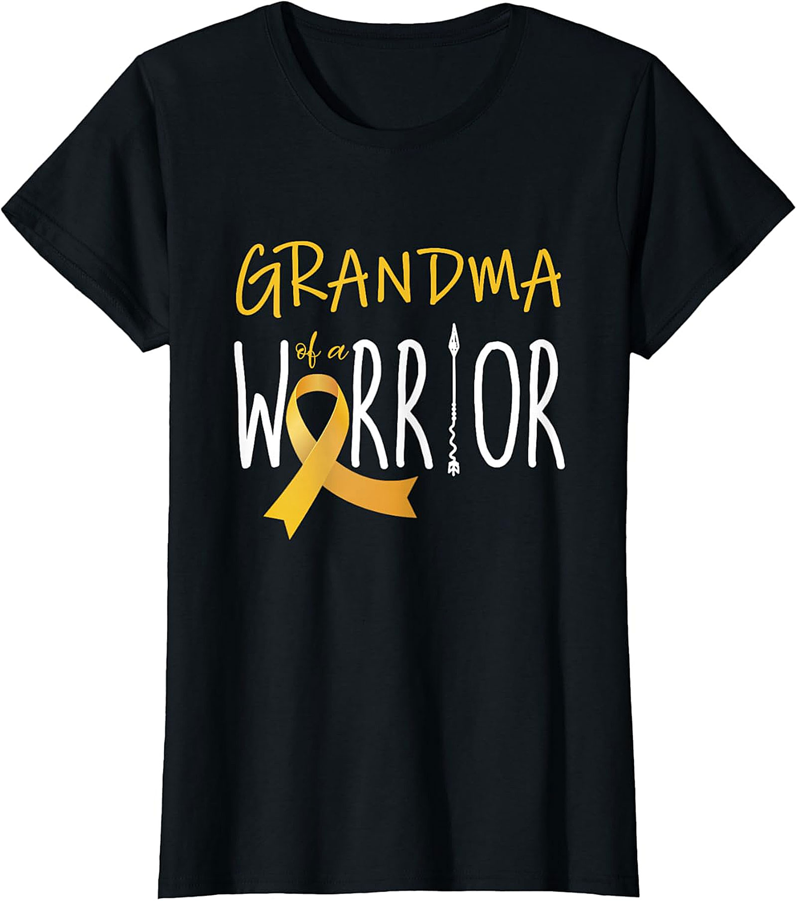  Grandma of a Warrior T-shirt | Childhood Cancer Awareness Tee