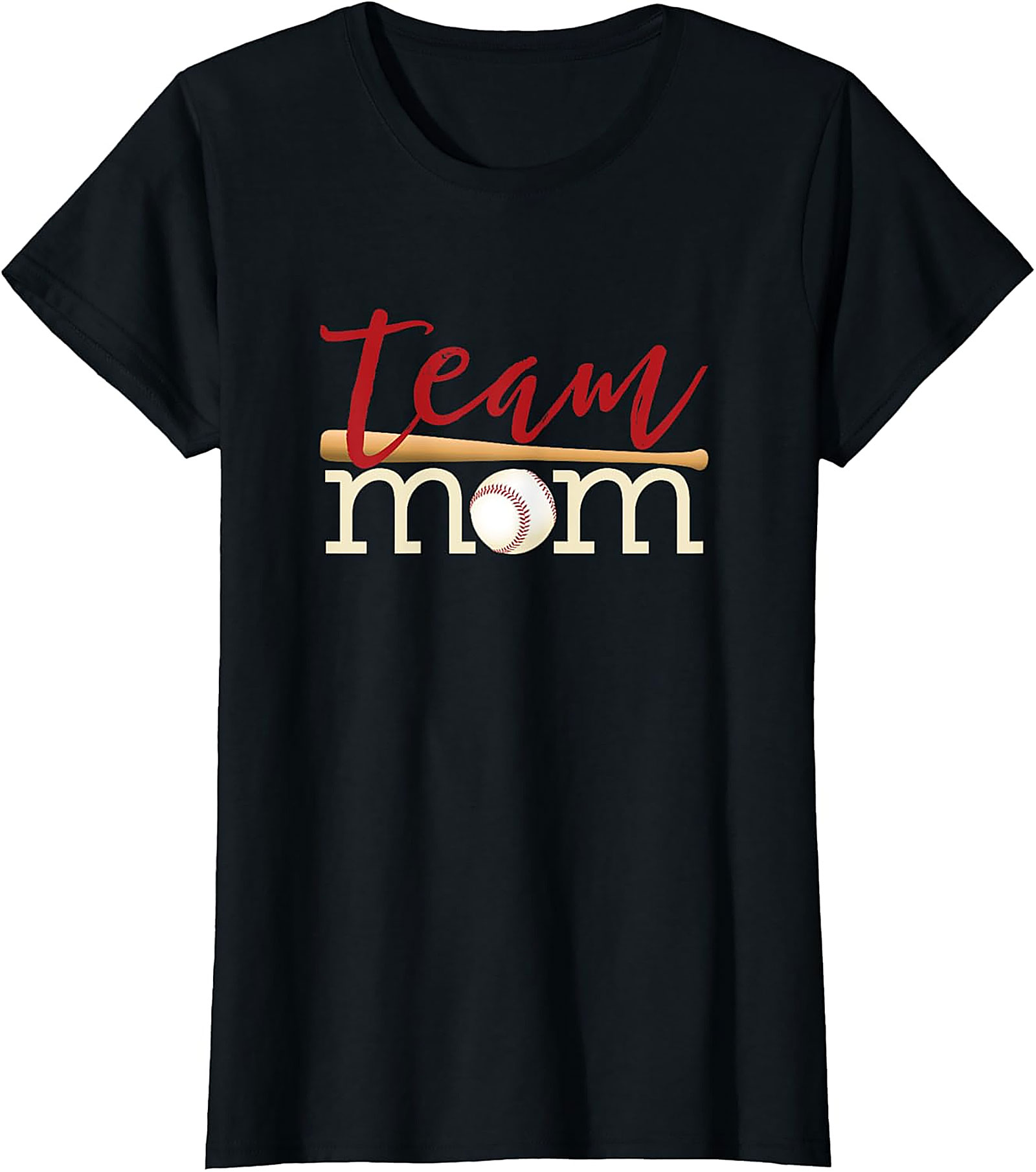  Team Mom Baseball T-shirt Comfy Gameday Graphic Tee