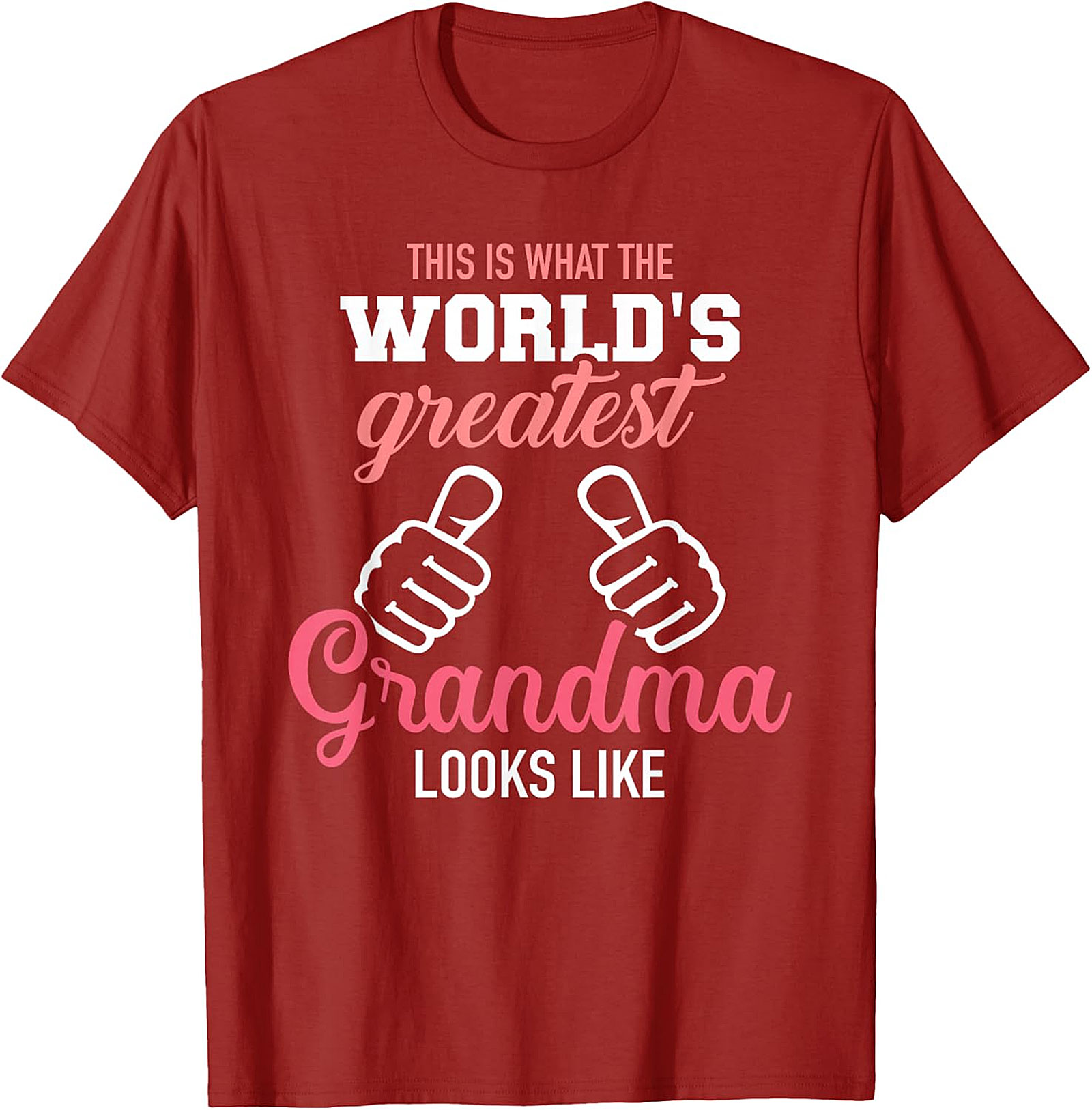  World's Greatest Grandma T-shirt | Funny Grandmother Gift Tee