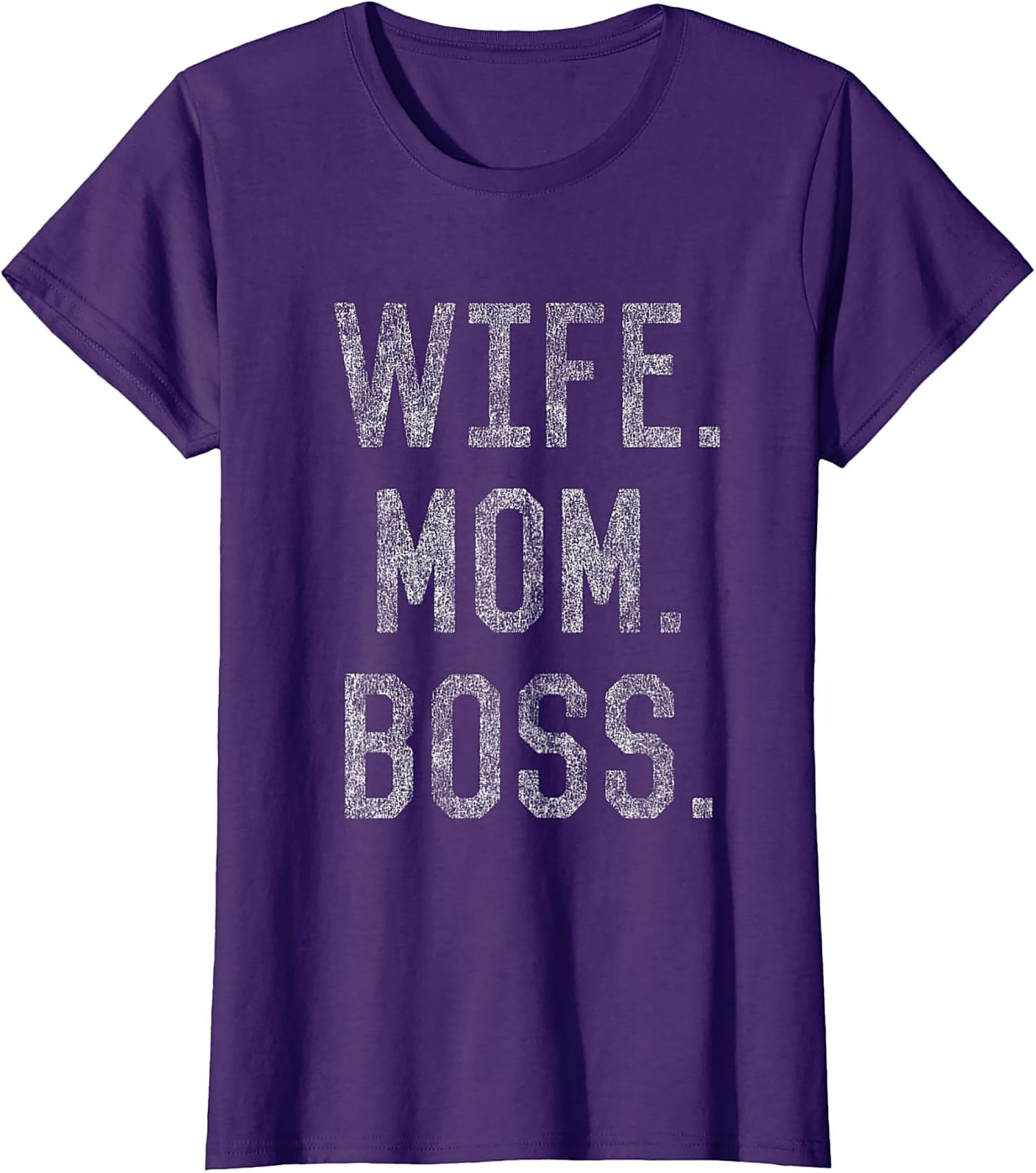 Wife Mom Boss T-shirt | Empowering Funny Tee for Women