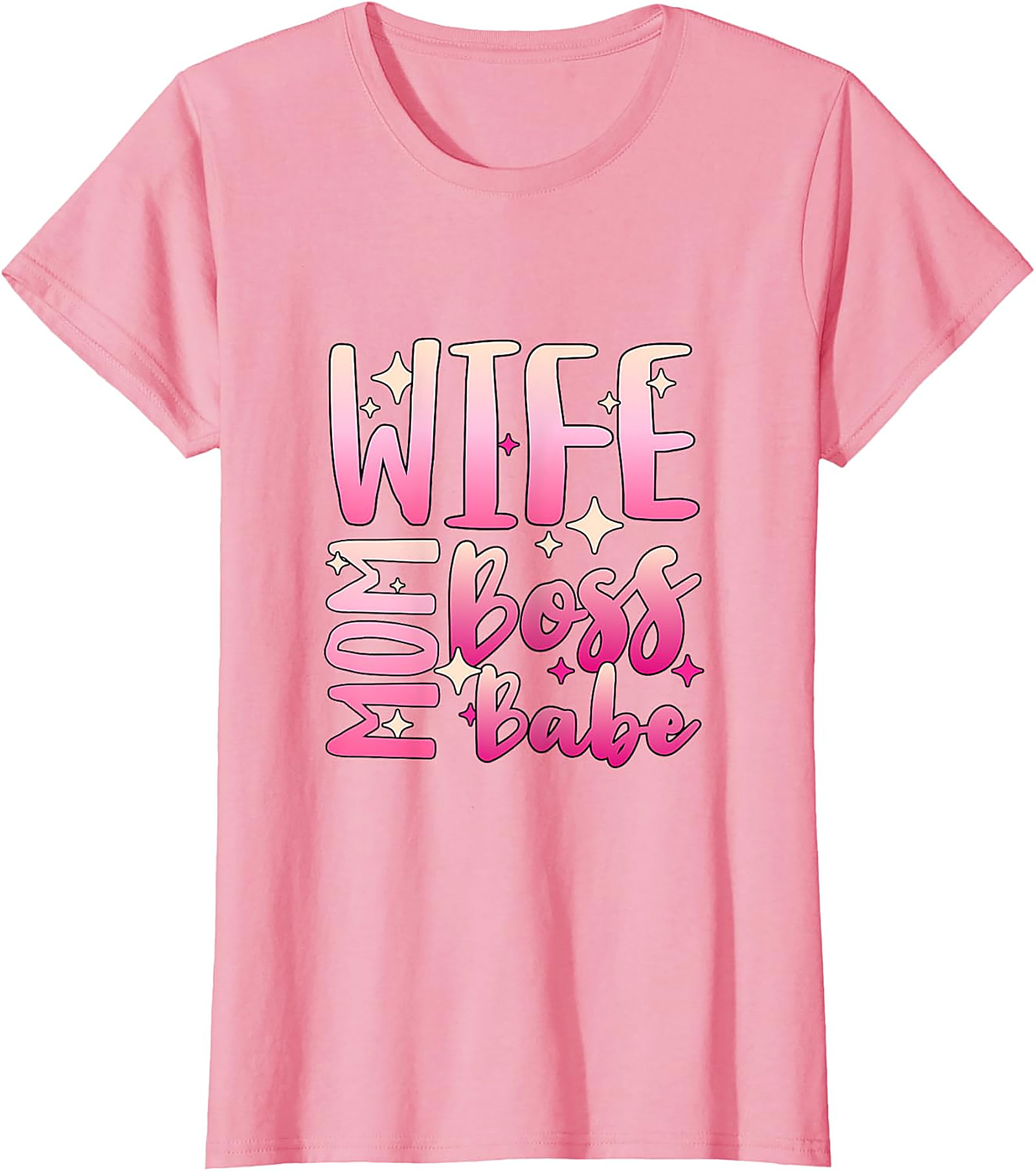 Wife Mom Boss Babe T-shirt | Empowering Women's Graphic Tee