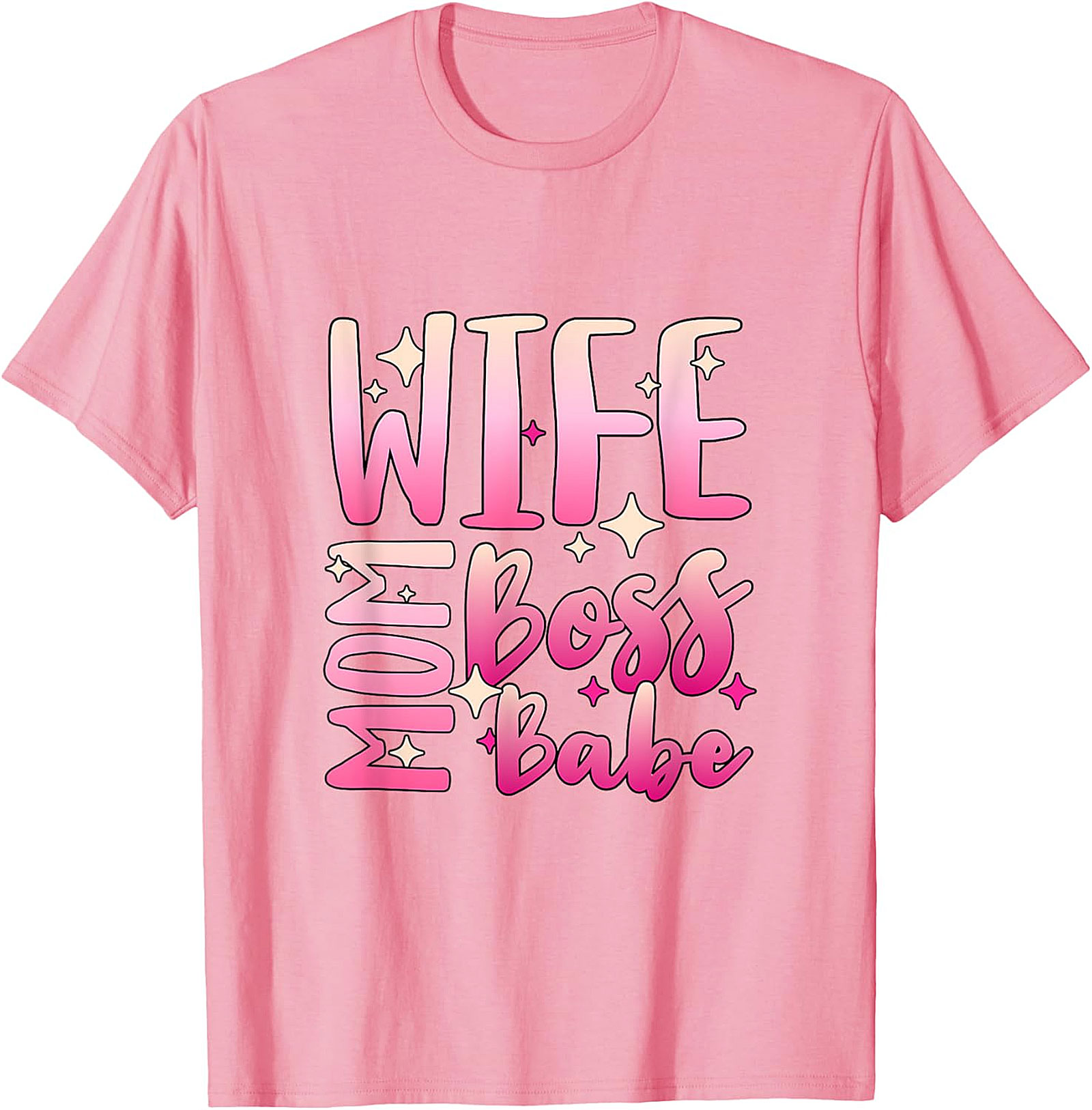 Wife Mom Boss Babe T-shirt | Empowering Women's Graphic Tee