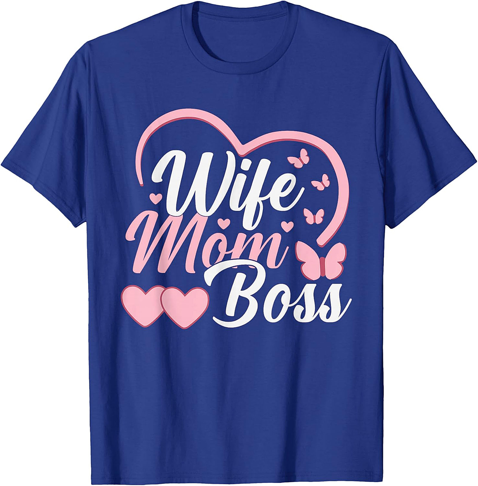 Wife Mom Boss T-shirt | Cute Graphic Tee for Women