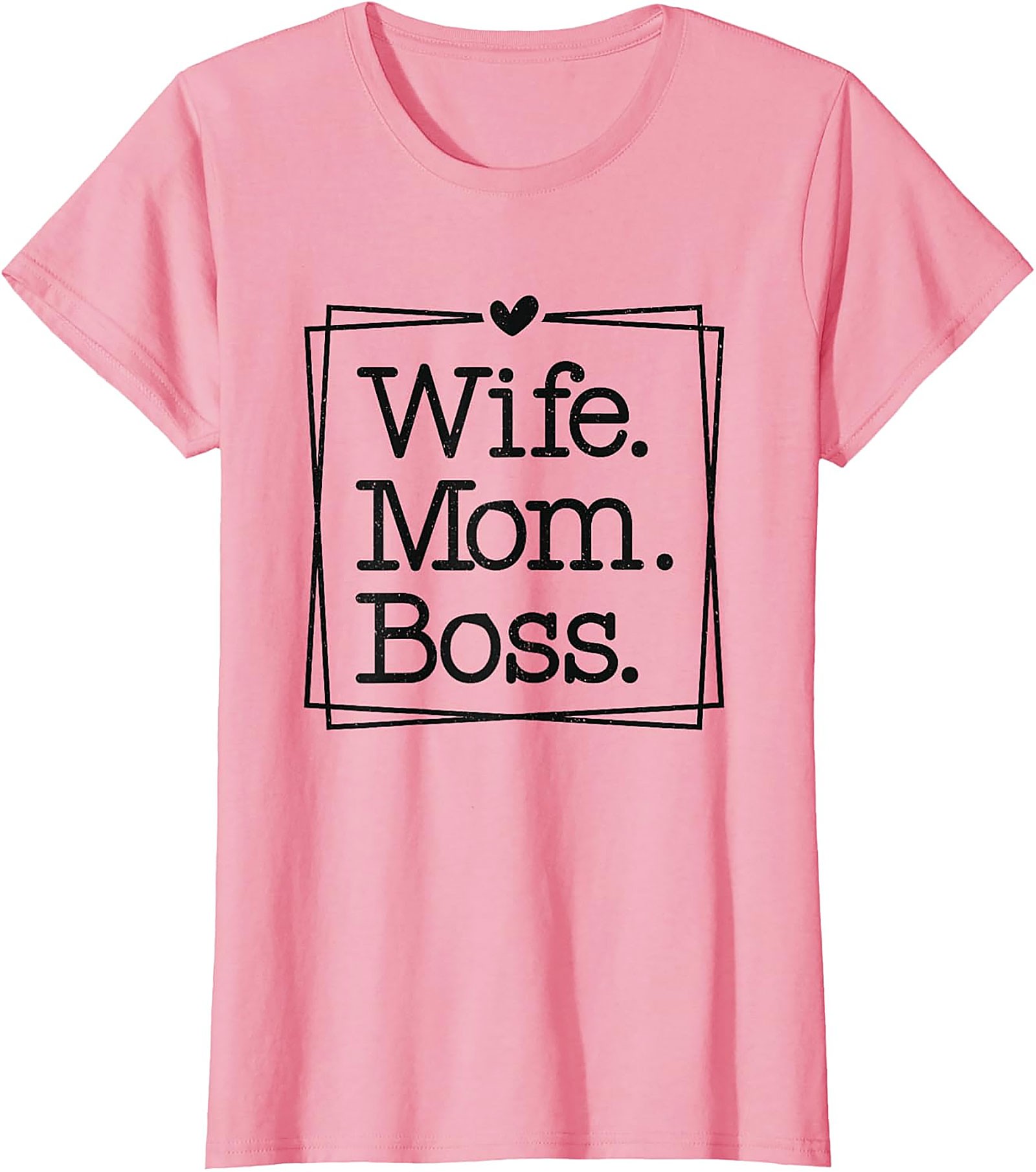Wife Mom Boss T-Shirt | Empowering Graphic Tee for Her