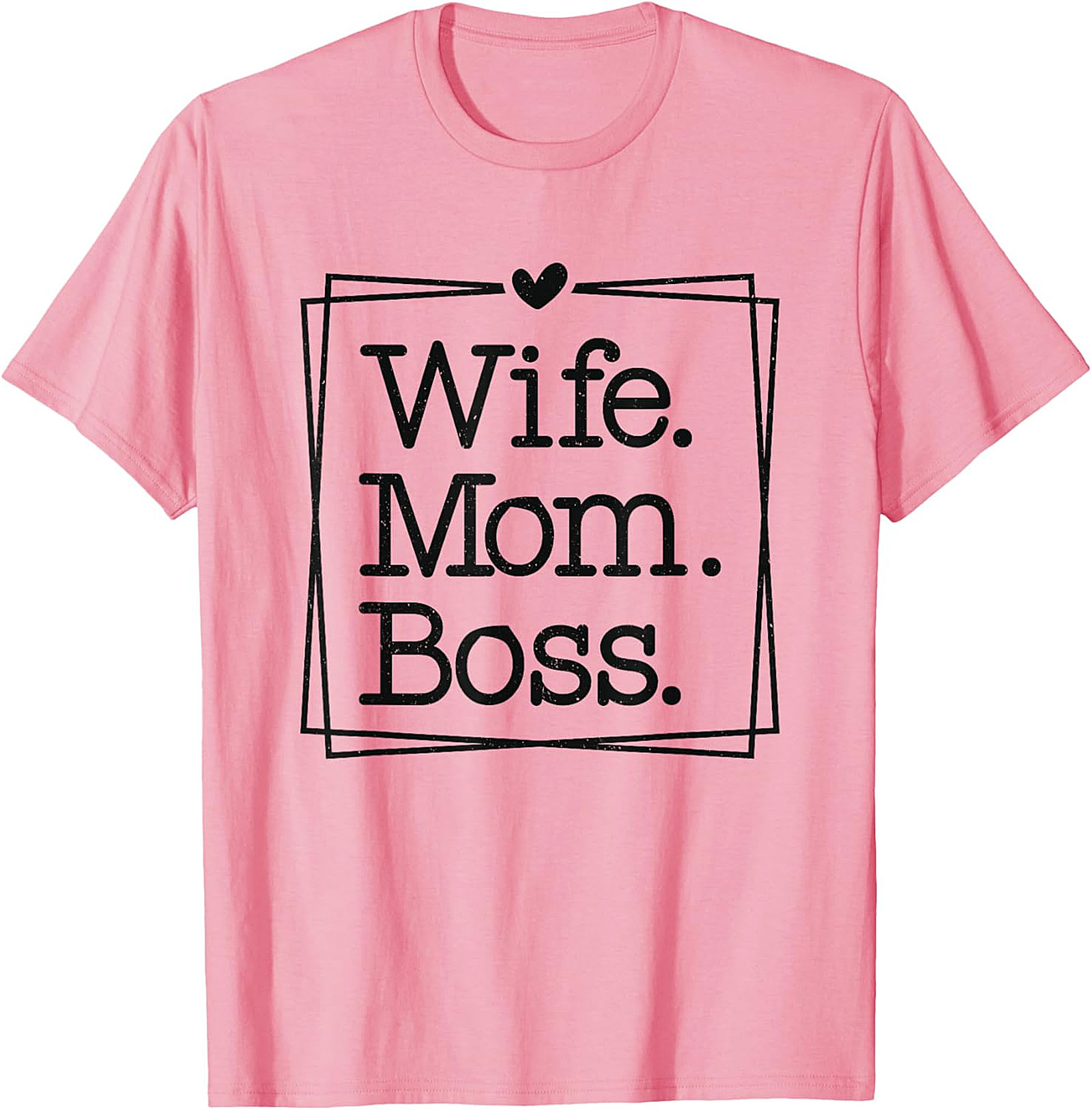 Wife Mom Boss T-Shirt | Empowering Graphic Tee for Her