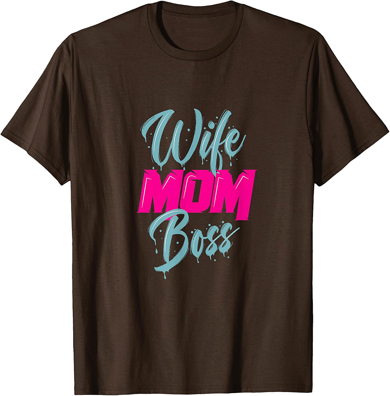 Wife Mom Boss T-shirt | Empowering Graphic Tee for Her