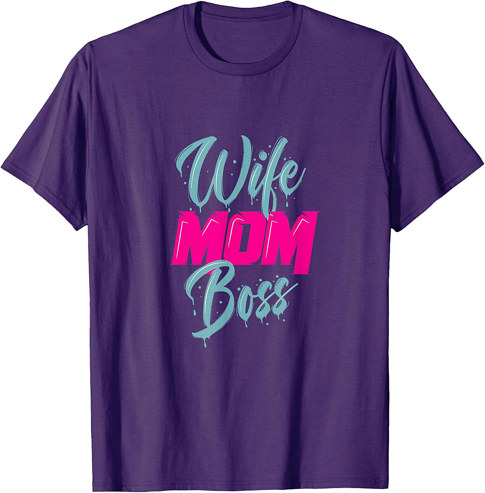 Wife Mom Boss T-shirt | Empowering Graphic Tee for Her