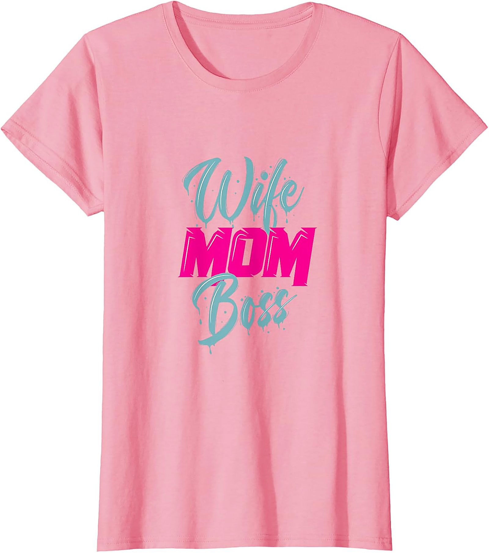Wife Mom Boss T-shirt | Empowering Graphic Tee for Her