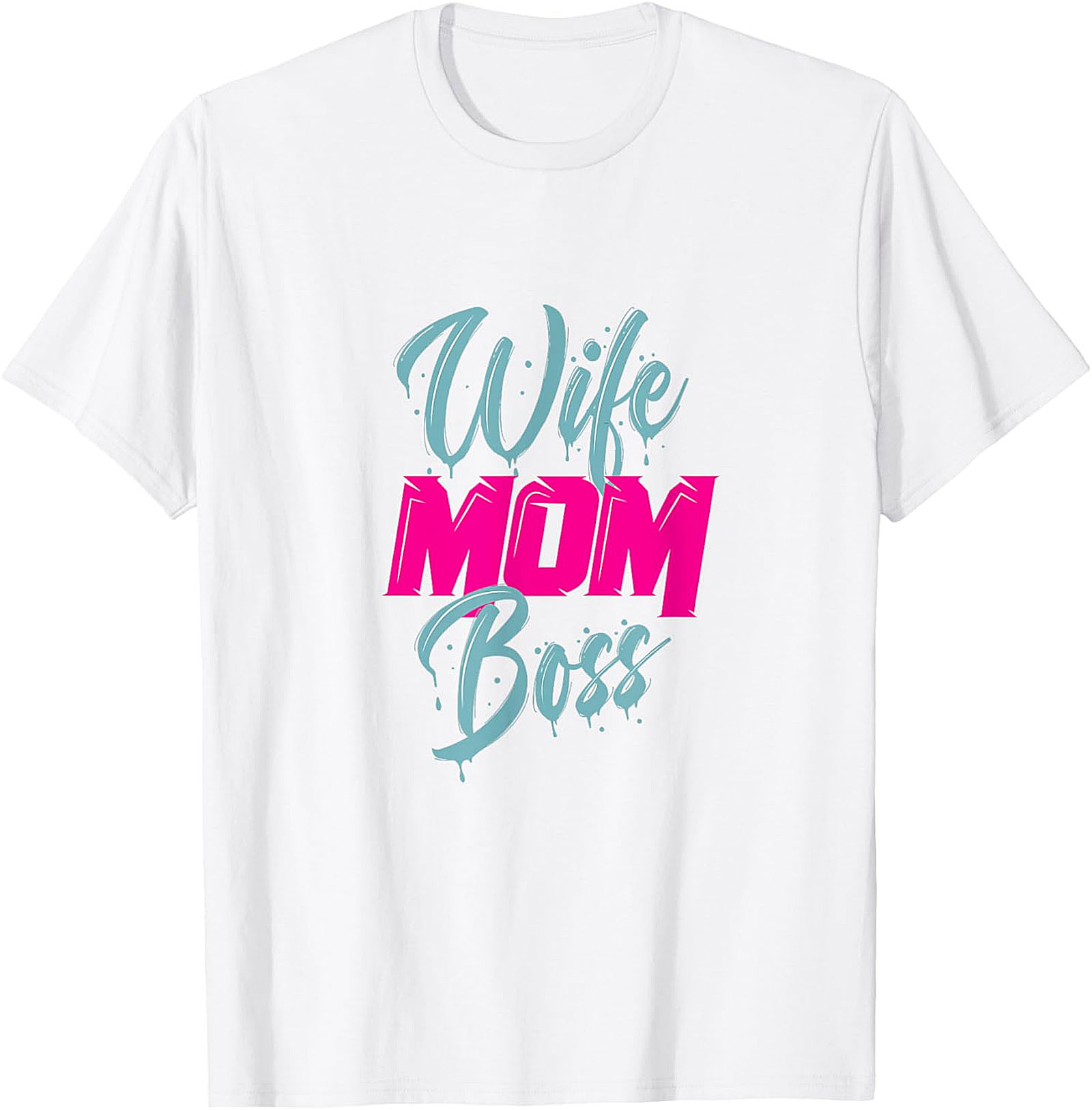 Wife Mom Boss T-shirt | Empowering Graphic Tee for Her