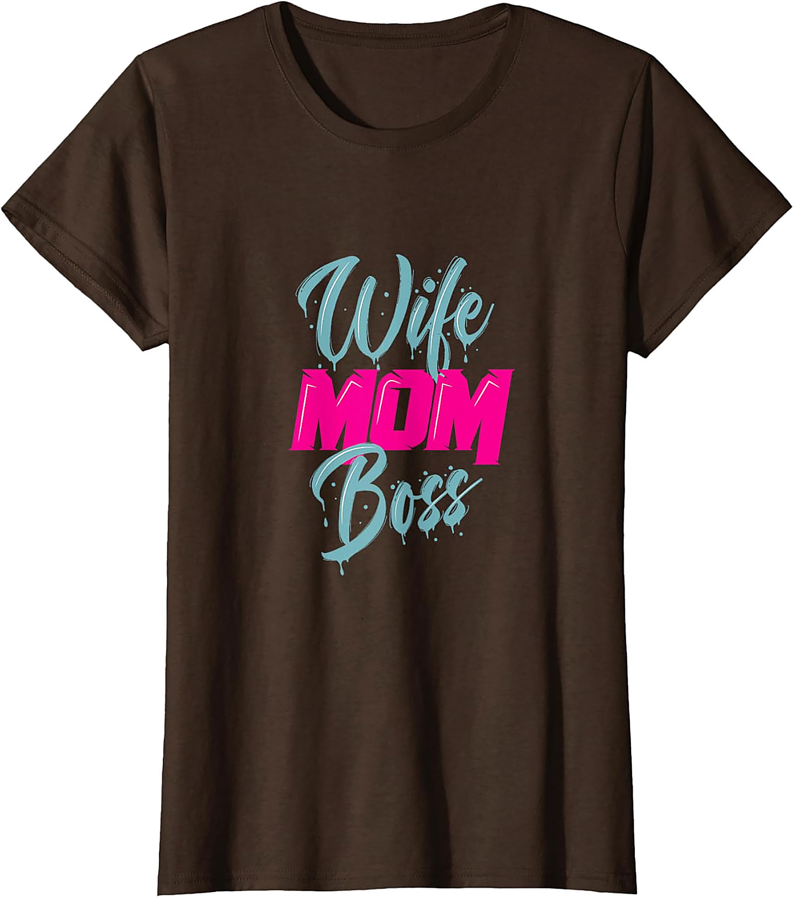 Wife Mom Boss T-shirt | Empowering Graphic Tee for Her