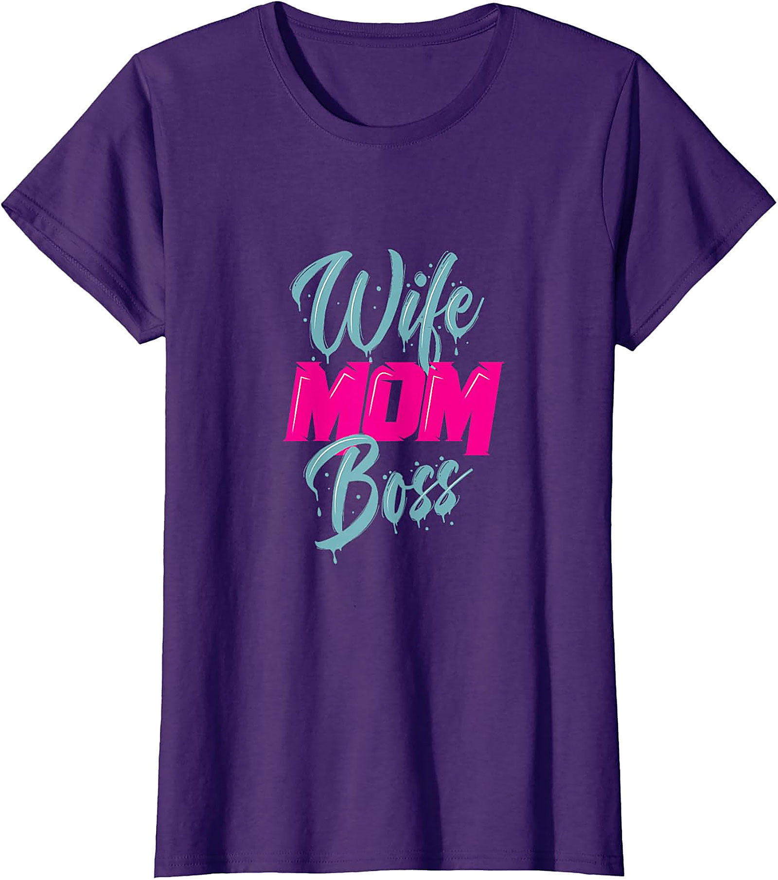Wife Mom Boss T-shirt | Empowering Graphic Tee for Her