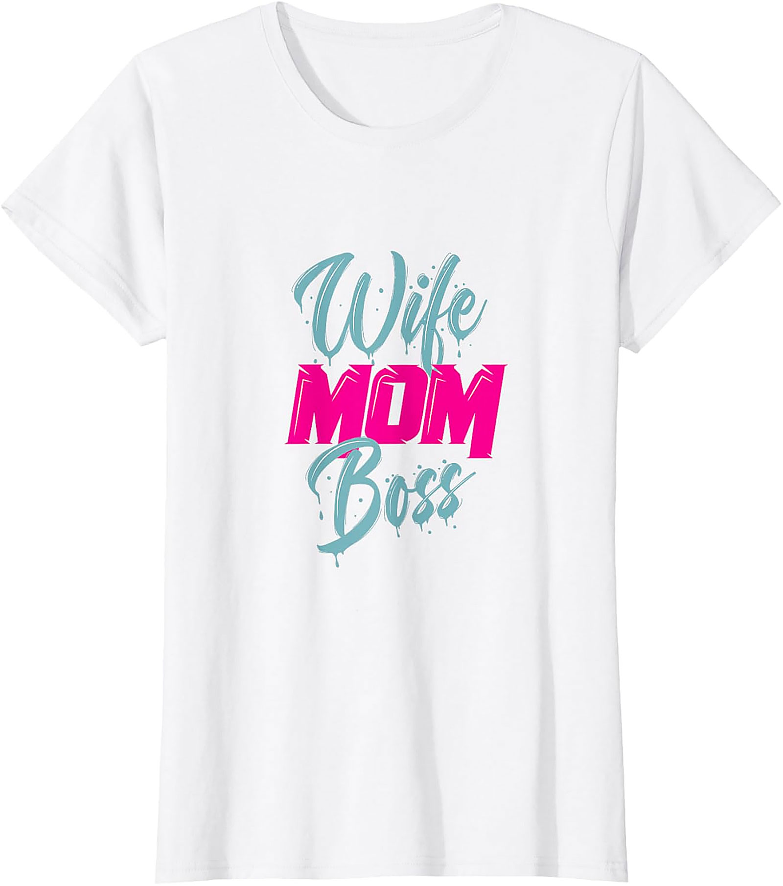 Wife Mom Boss T-shirt | Empowering Graphic Tee for Her