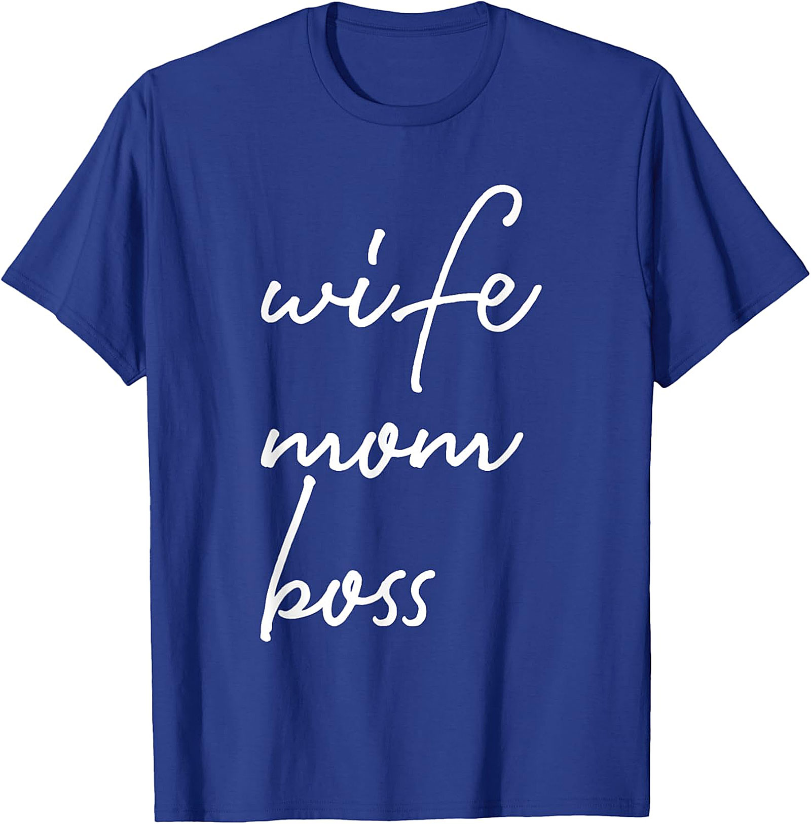Wife Mom Boss T-shirt | Empowering Gift for Her | Soft Tee