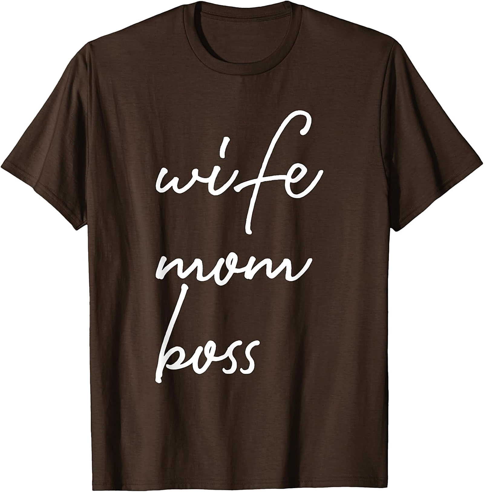 Wife Mom Boss T-shirt | Empowering Gift for Her | Soft Tee