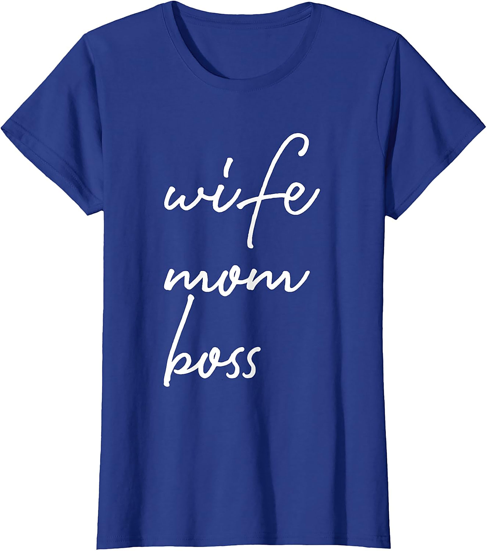 Wife Mom Boss T-shirt | Empowering Gift for Her | Soft Tee