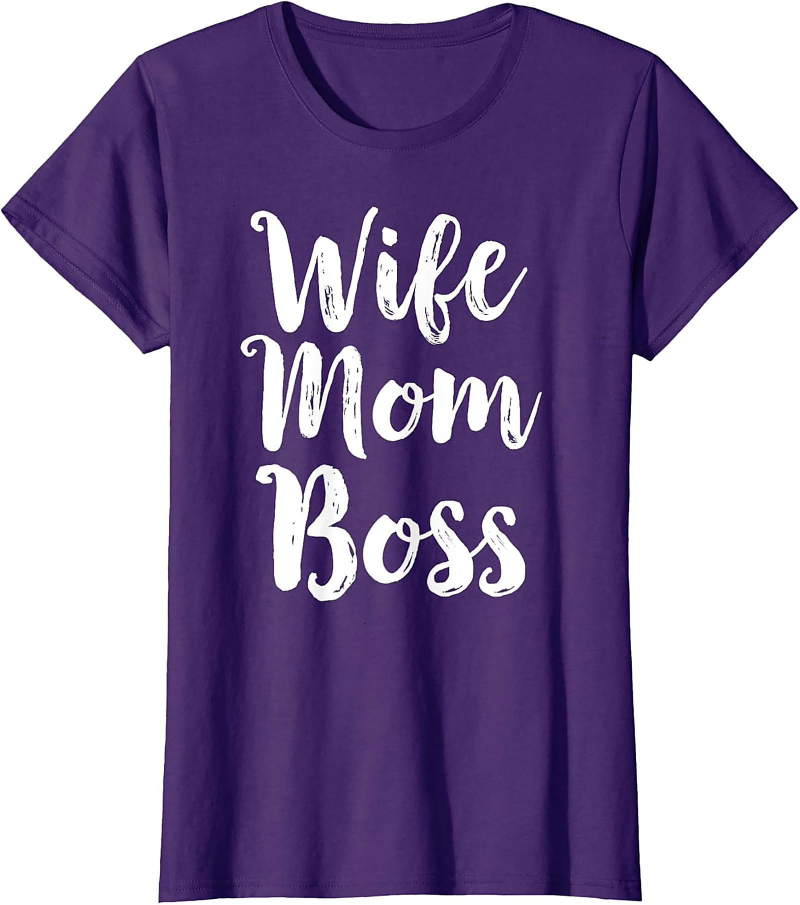 Wife Mom Boss T-shirt | Empowering Graphic Tee for Her