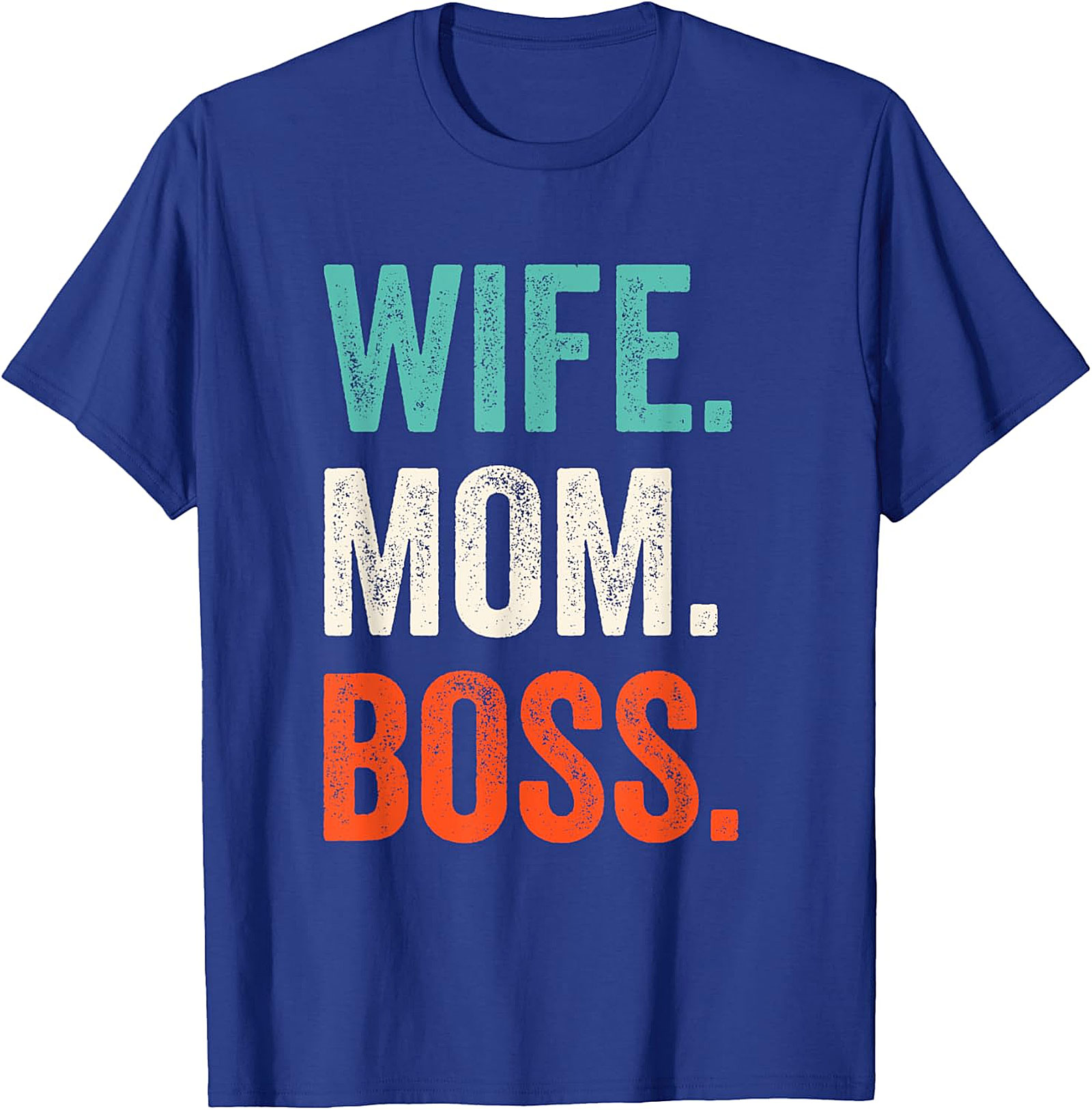 Wife Mom Boss T-shirt | Vintage Retro Graphic Tee
