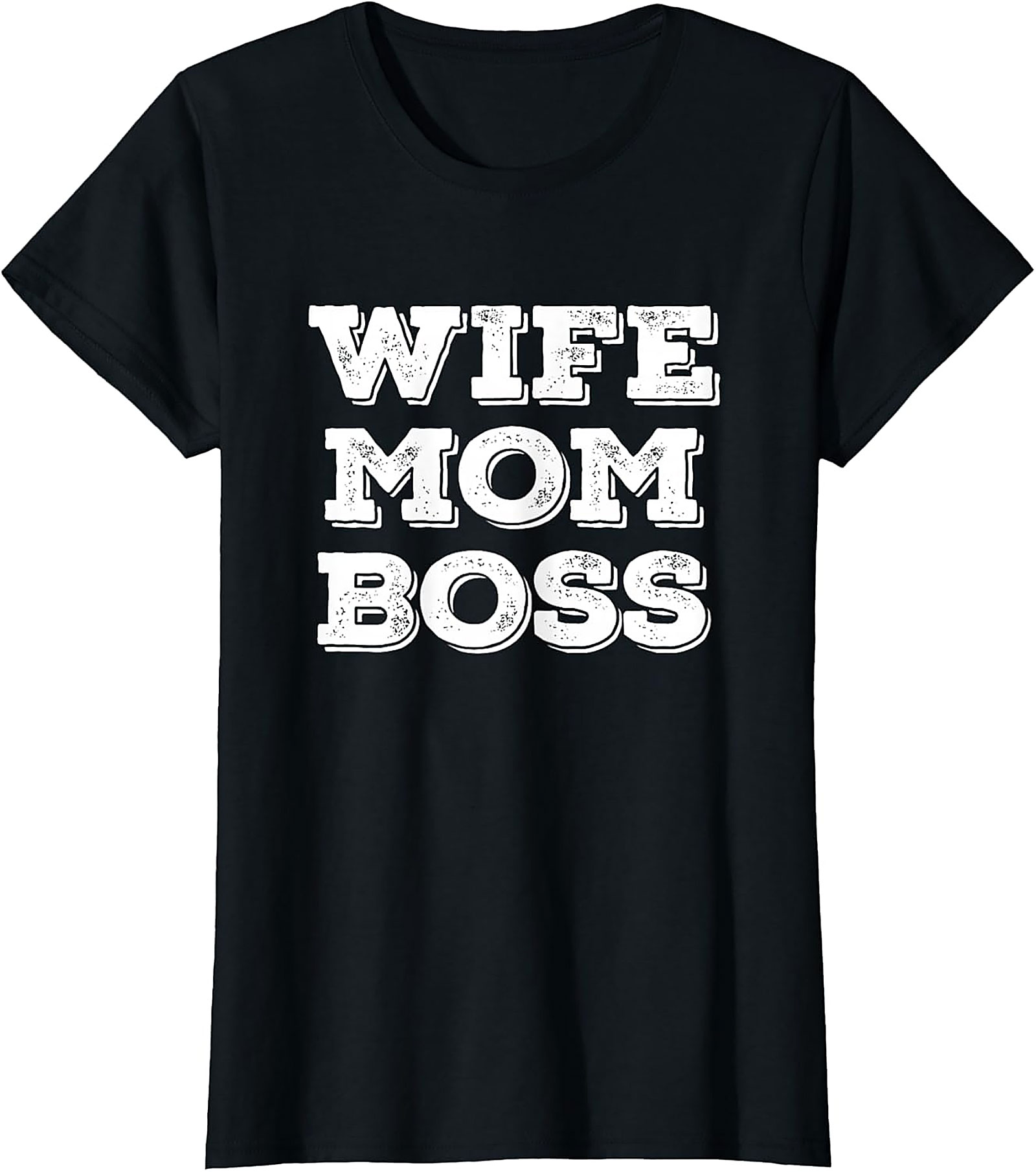 Wife Mom Boss T-Shirt | Soft Cotton Empowerment Graphic Tee