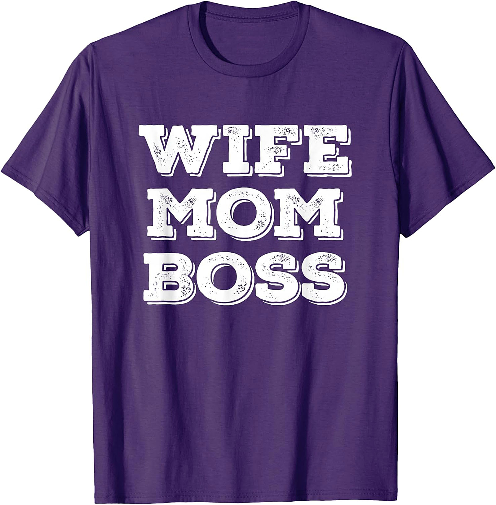 Wife Mom Boss T-Shirt | Soft Cotton Empowerment Graphic Tee