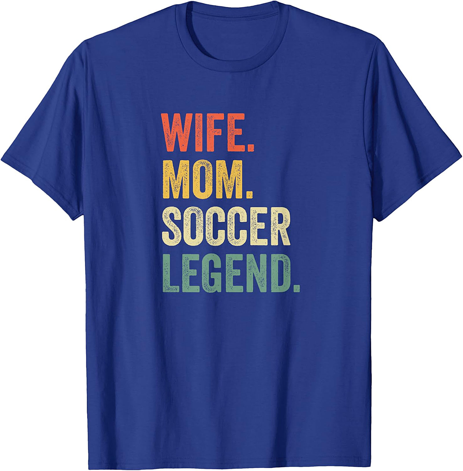 Wife Mom Soccer Legend T-Shirt | Retro Graphic Tee
