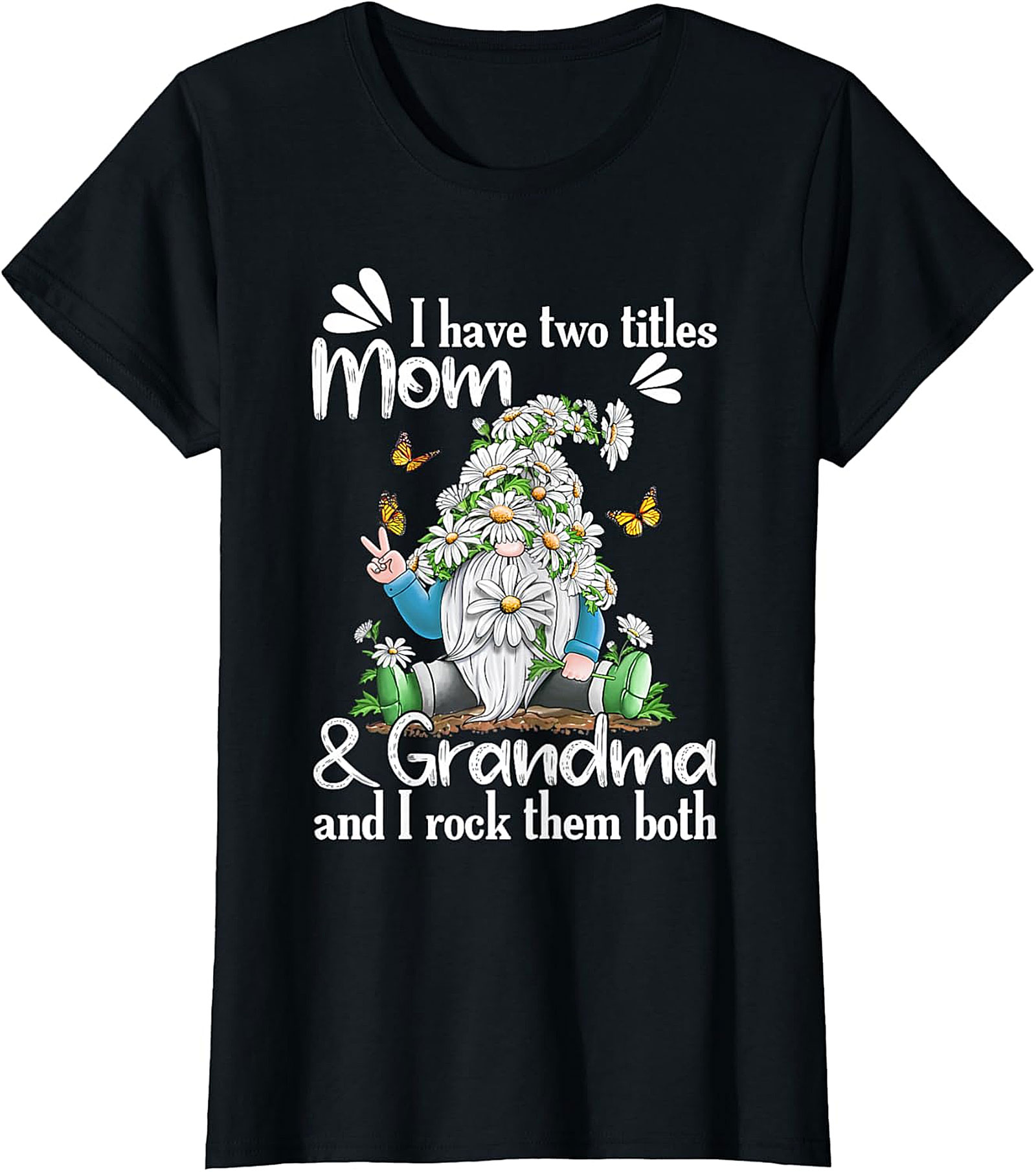  Mom and Grandma Gnome Graphic Tee - Fun Unisex T-Shirt