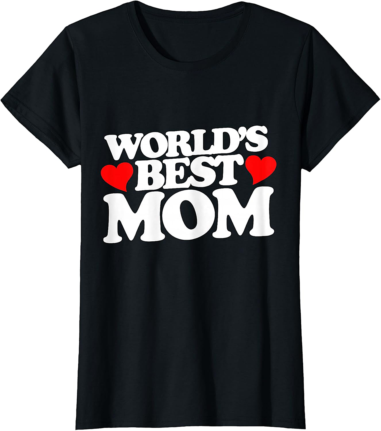 World's Best Mom T-Shirt Soft Cotton Graphic Tee Gift