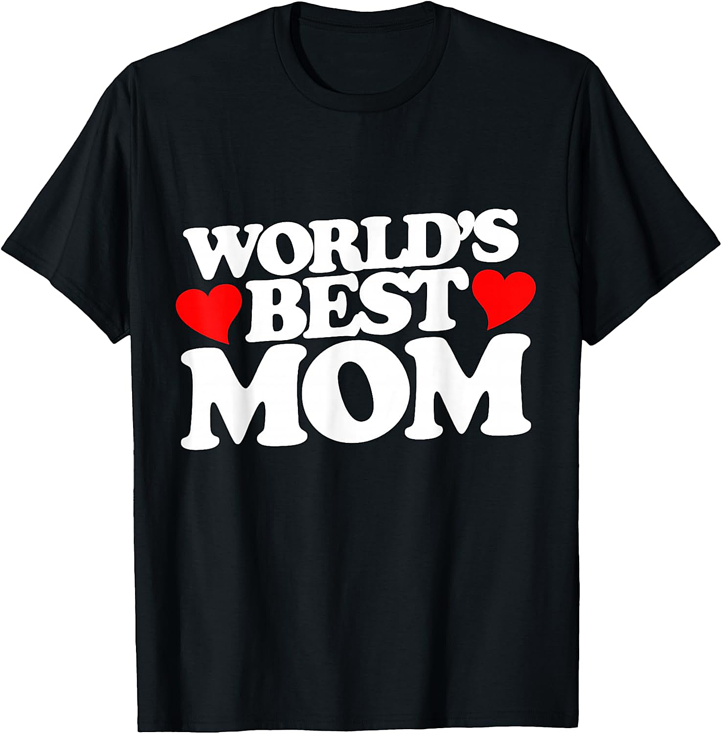 World's Best Mom T-Shirt Soft Cotton Graphic Tee Gift