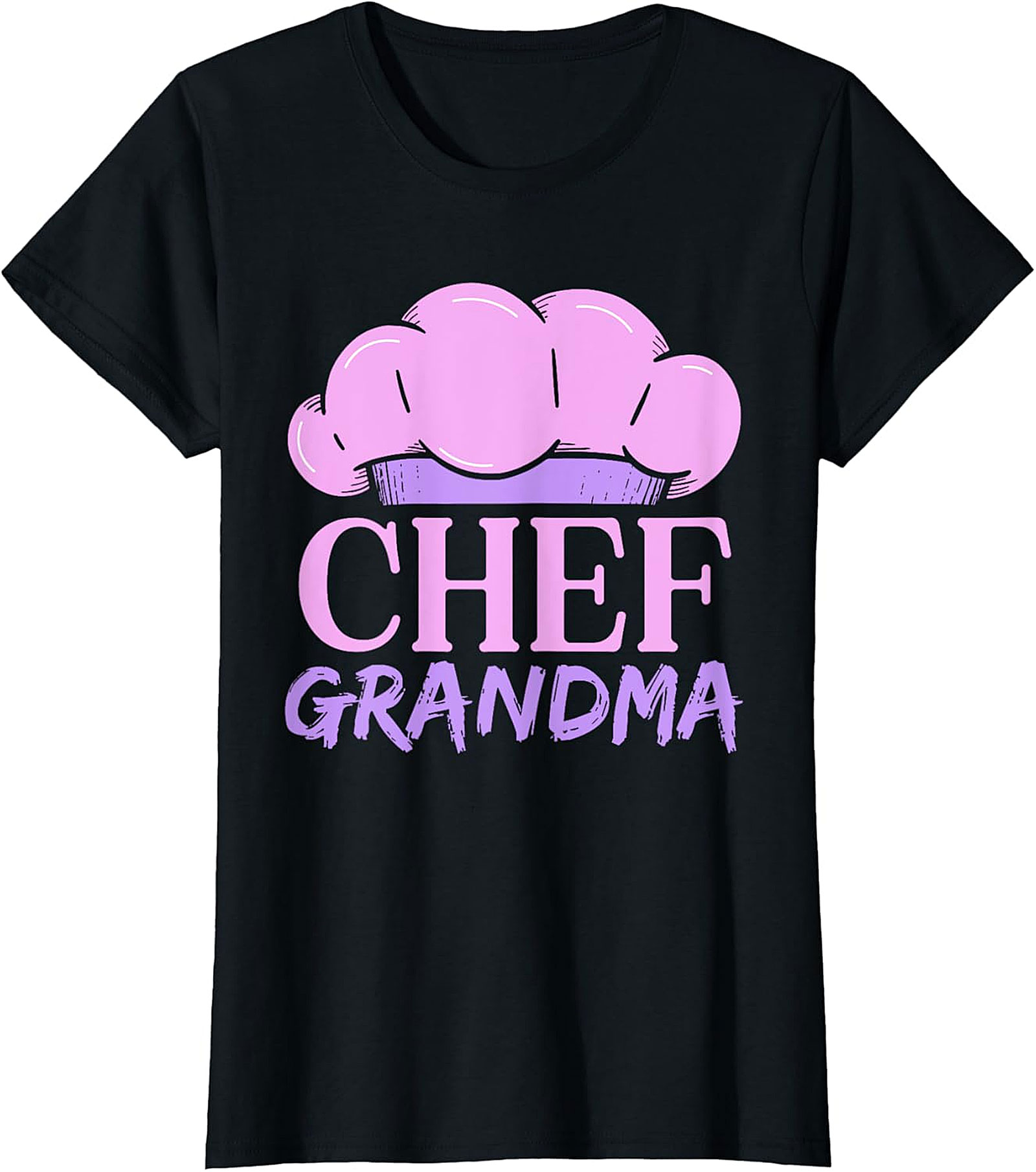 Chef Grandma T-shirt | Funny Cooking Graphic Tee for Her