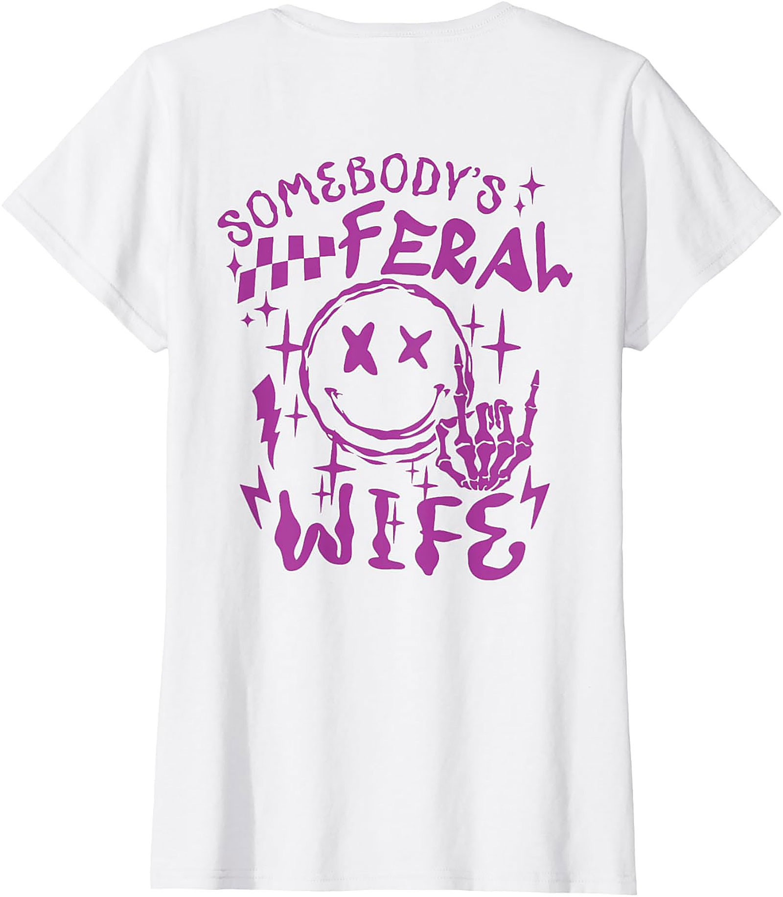 Somebody's Feral Wife T-Shirt | Funny Retro Graphic Tee