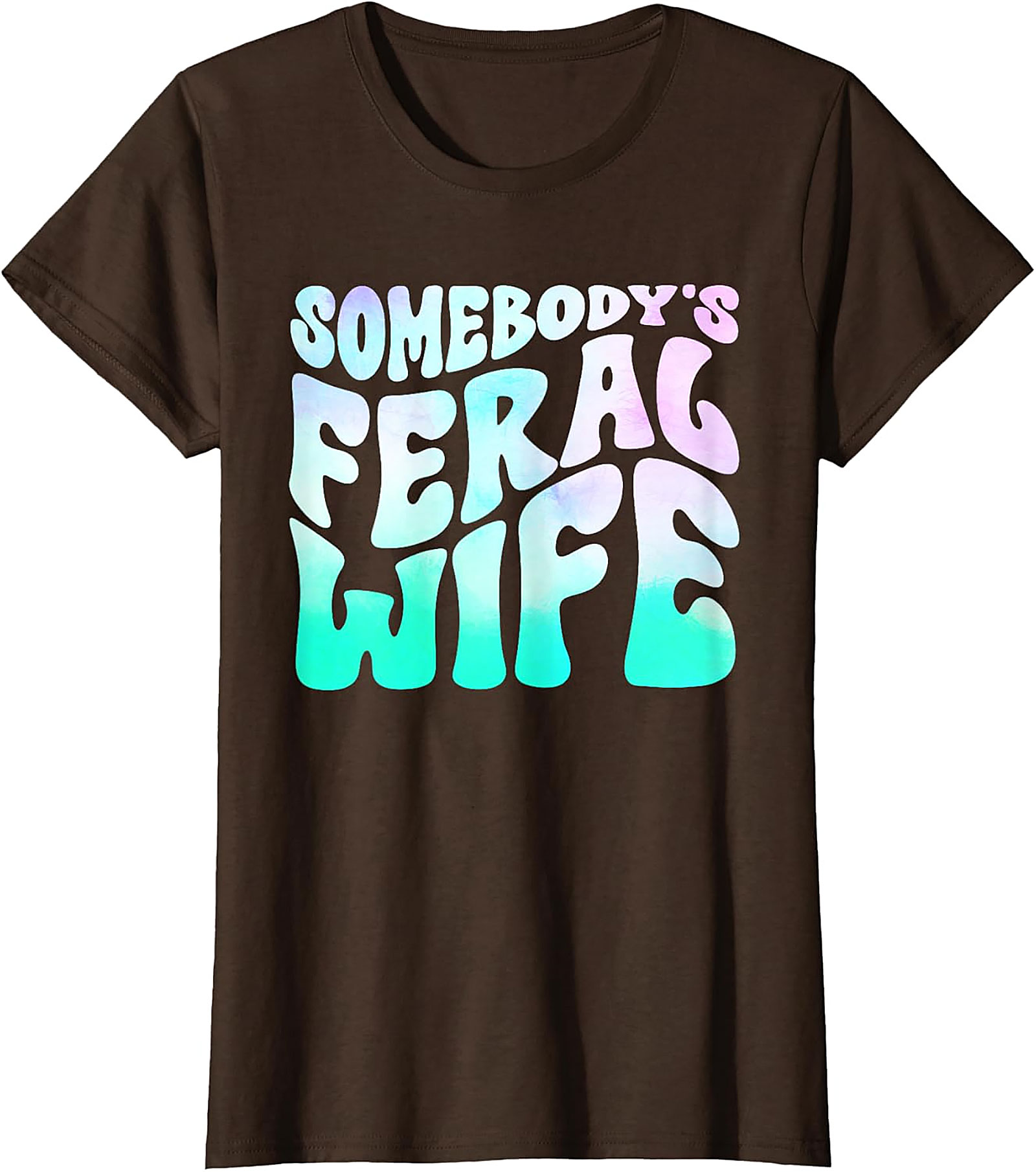 Somebody's Feral Wife T-shirt | Funny Retro Graphic Tee
