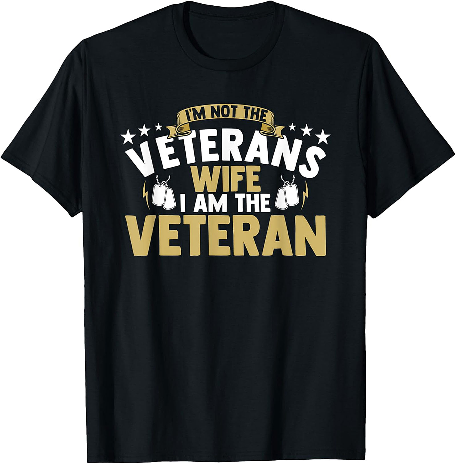 I Am The Veteran T-Shirt | Proud Female Veteran Graphic Tee