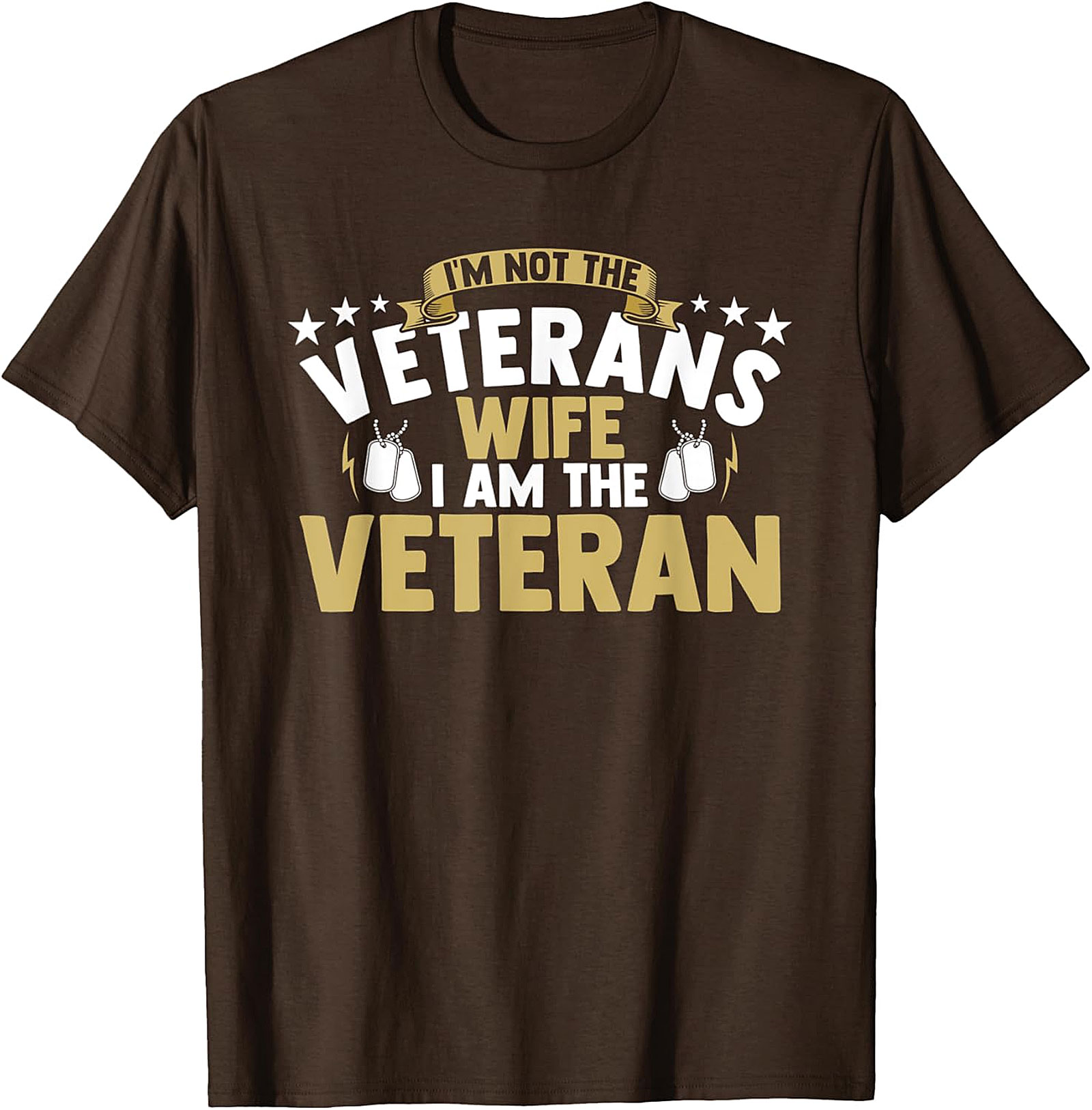 I Am The Veteran T-Shirt | Proud Female Veteran Graphic Tee