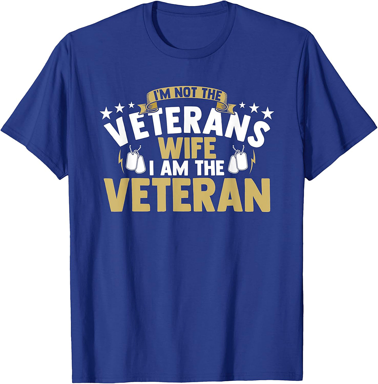 I Am The Veteran T-Shirt | Proud Female Veteran Graphic Tee