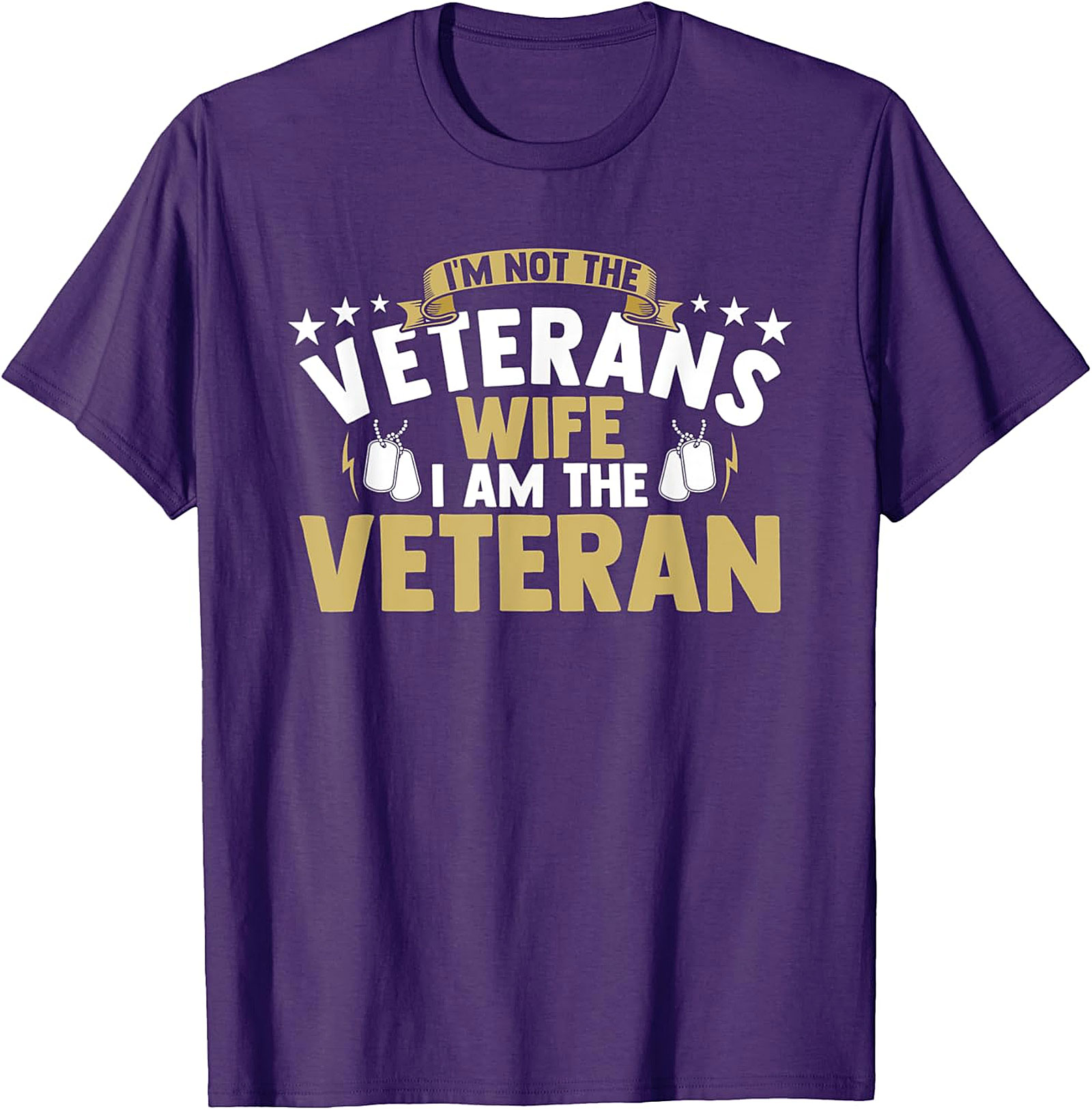 I Am The Veteran T-Shirt | Proud Female Veteran Graphic Tee